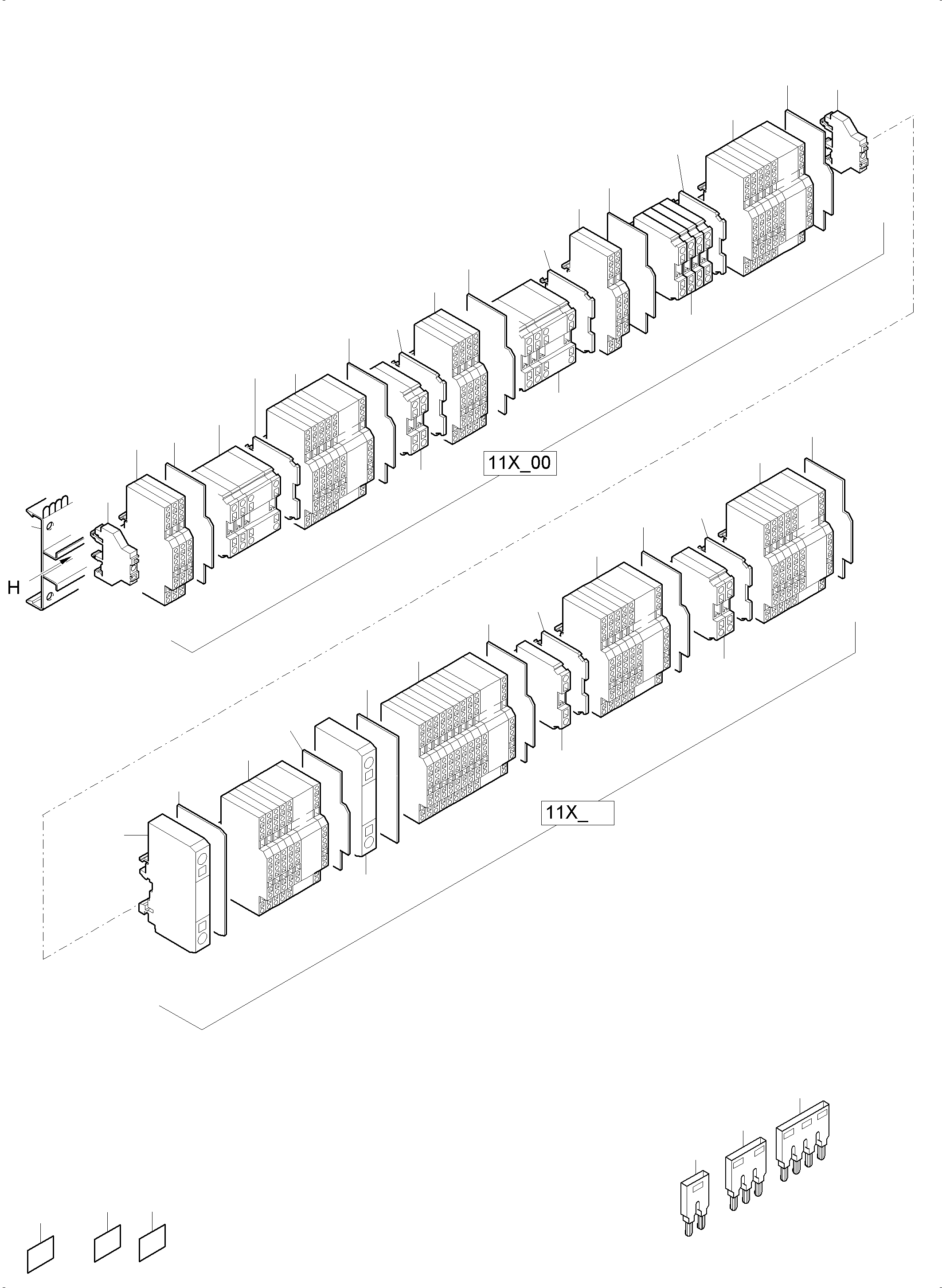 Excavators Mining Komatsu / PC8000-6 S/N 12112(G12112) / Switch framing X2 Ort 11(113-2218h : 113-2218h)