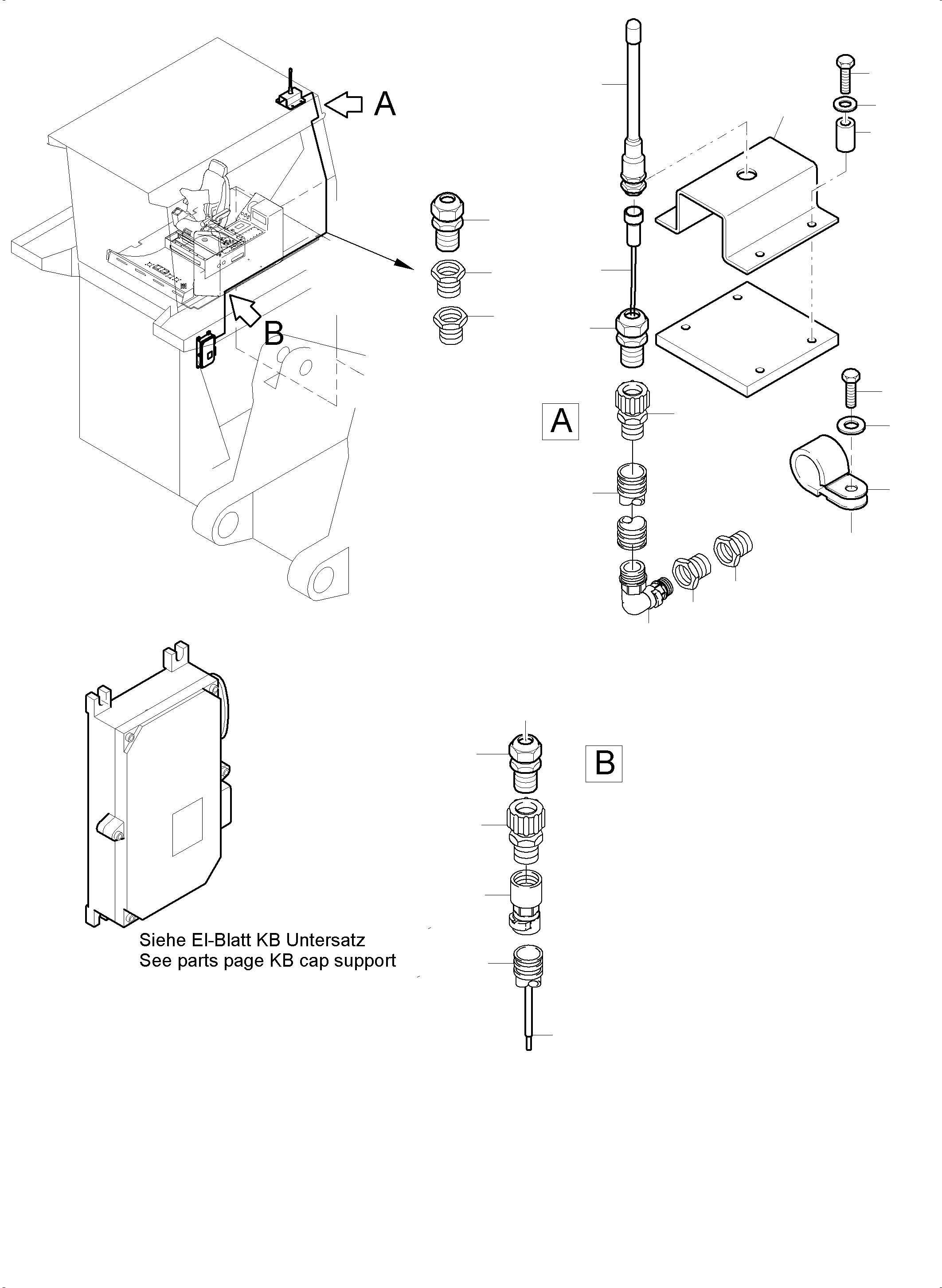 Excavators Mining Komatsu / PC8000-6 S/N 12114(G12114) / Arr. ORBCOMM(113-2290c : 113-2290c)