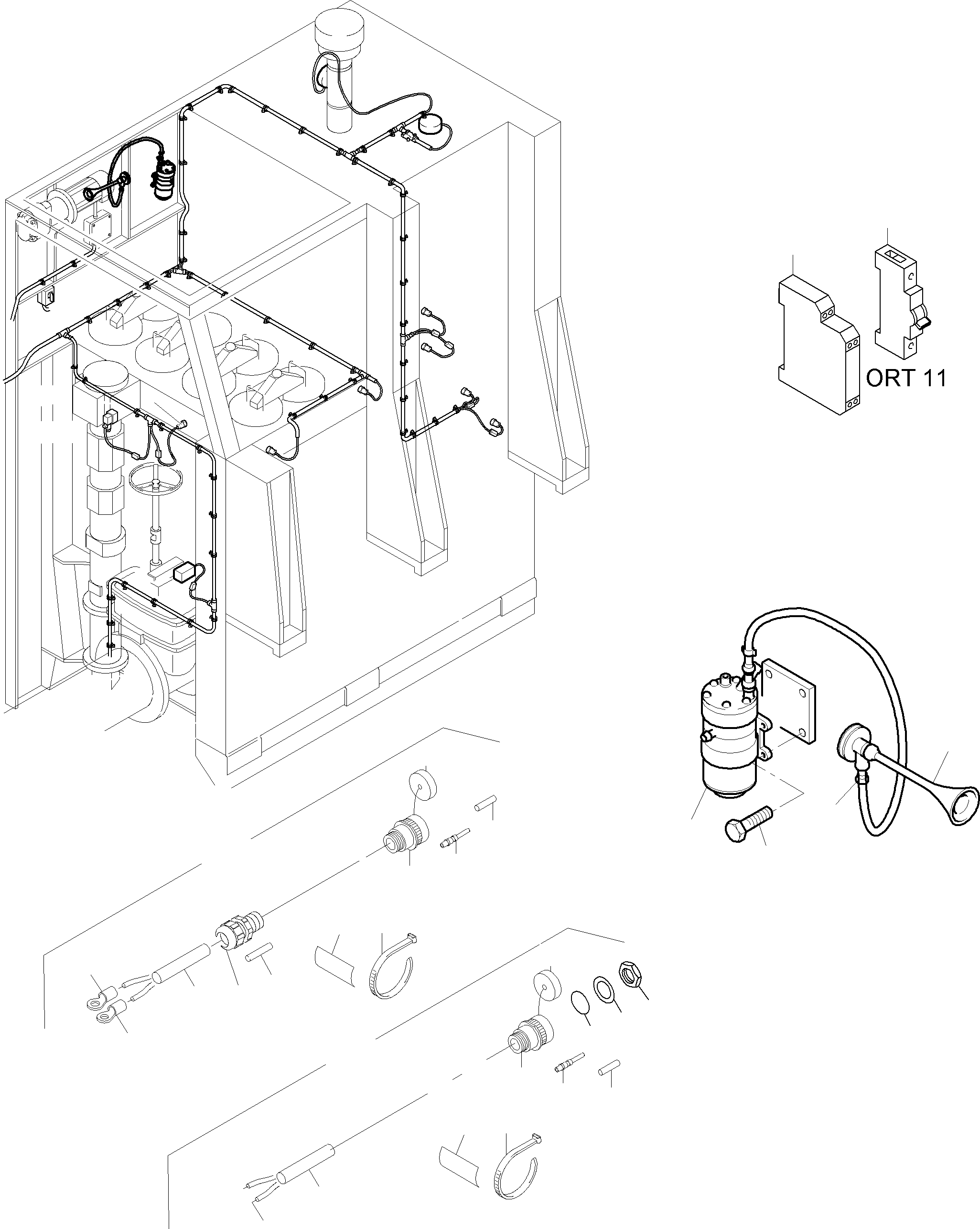 Excavators Mining Komatsu / PC8000-6 S/N 12114(G12114) / Mounting Horn, Additional(113-2251a : 113-2251a)