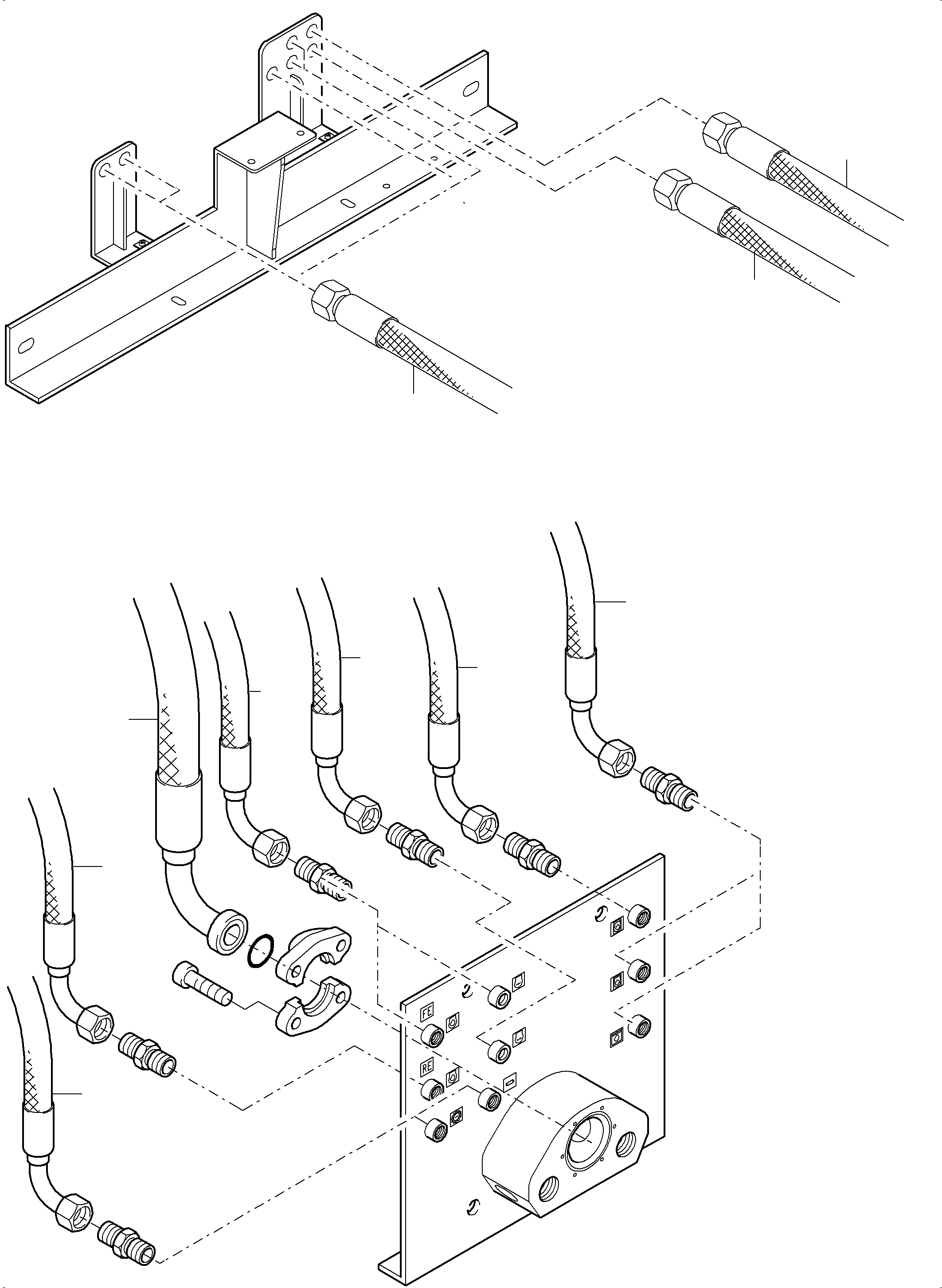 Excavators Mining Komatsu / PC8000-6 S/N 12114(G12114) / Refueling Equipment(113-2306h : 113-2306h)