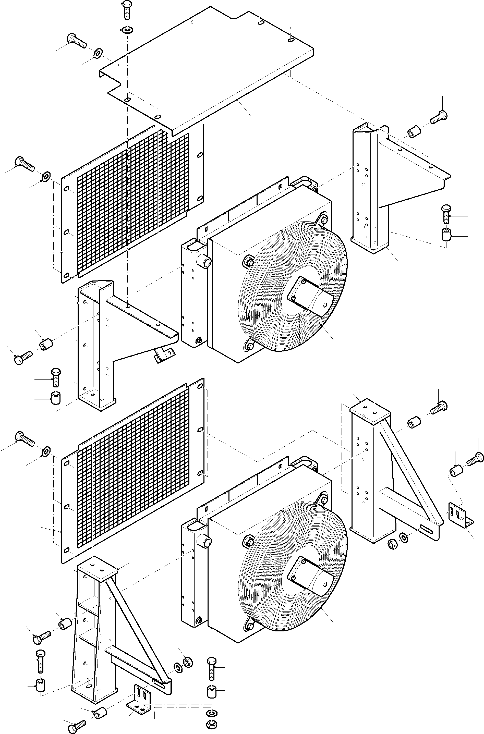 Excavators Mining Komatsu / PC8000-11 S/N 12117(G12117) / Fuel cooler(213-1275 : 213-1275)