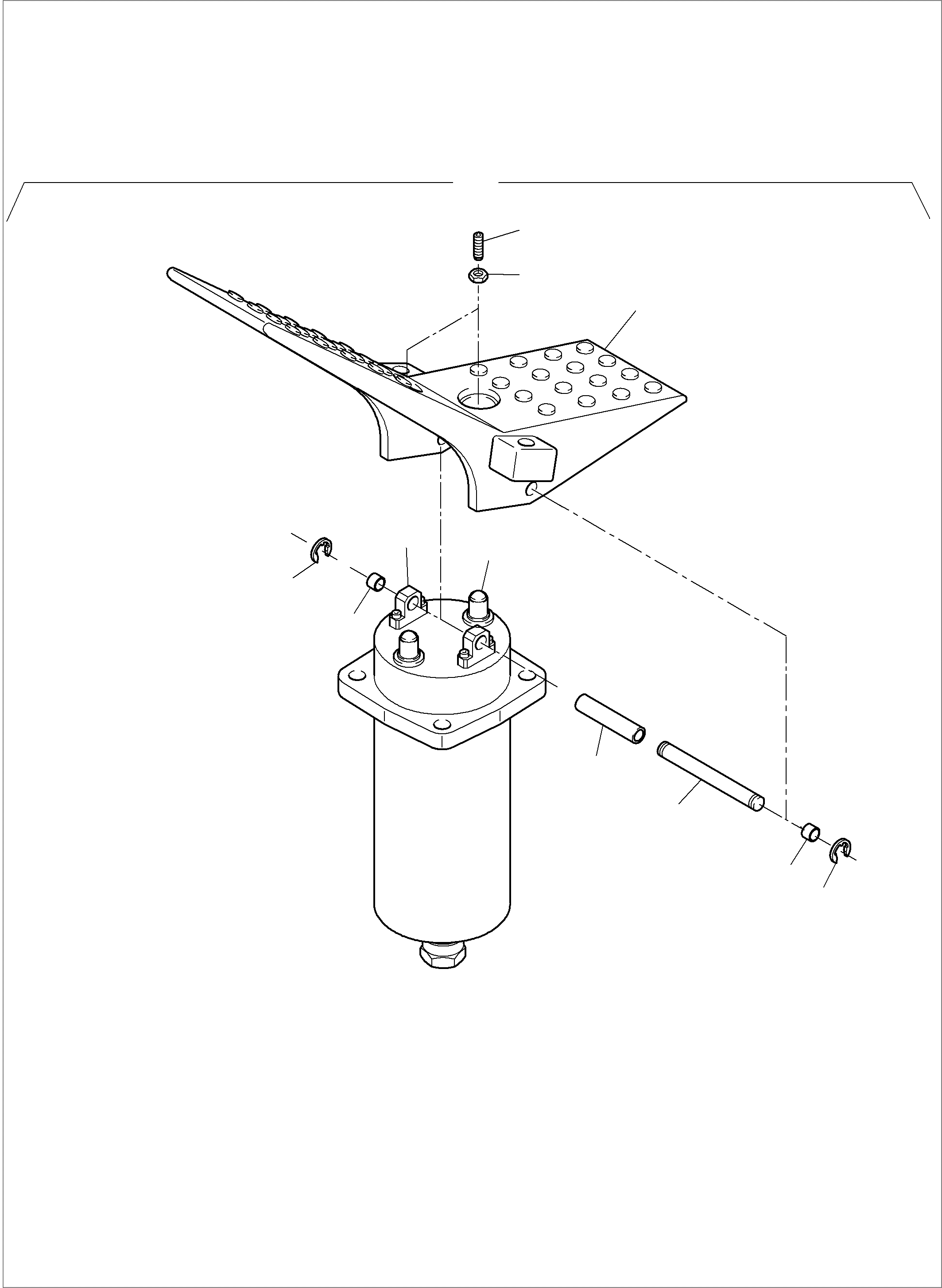 Komatsu parts book diagram for PC8000-11 S/N 12117: MANIPULATOR