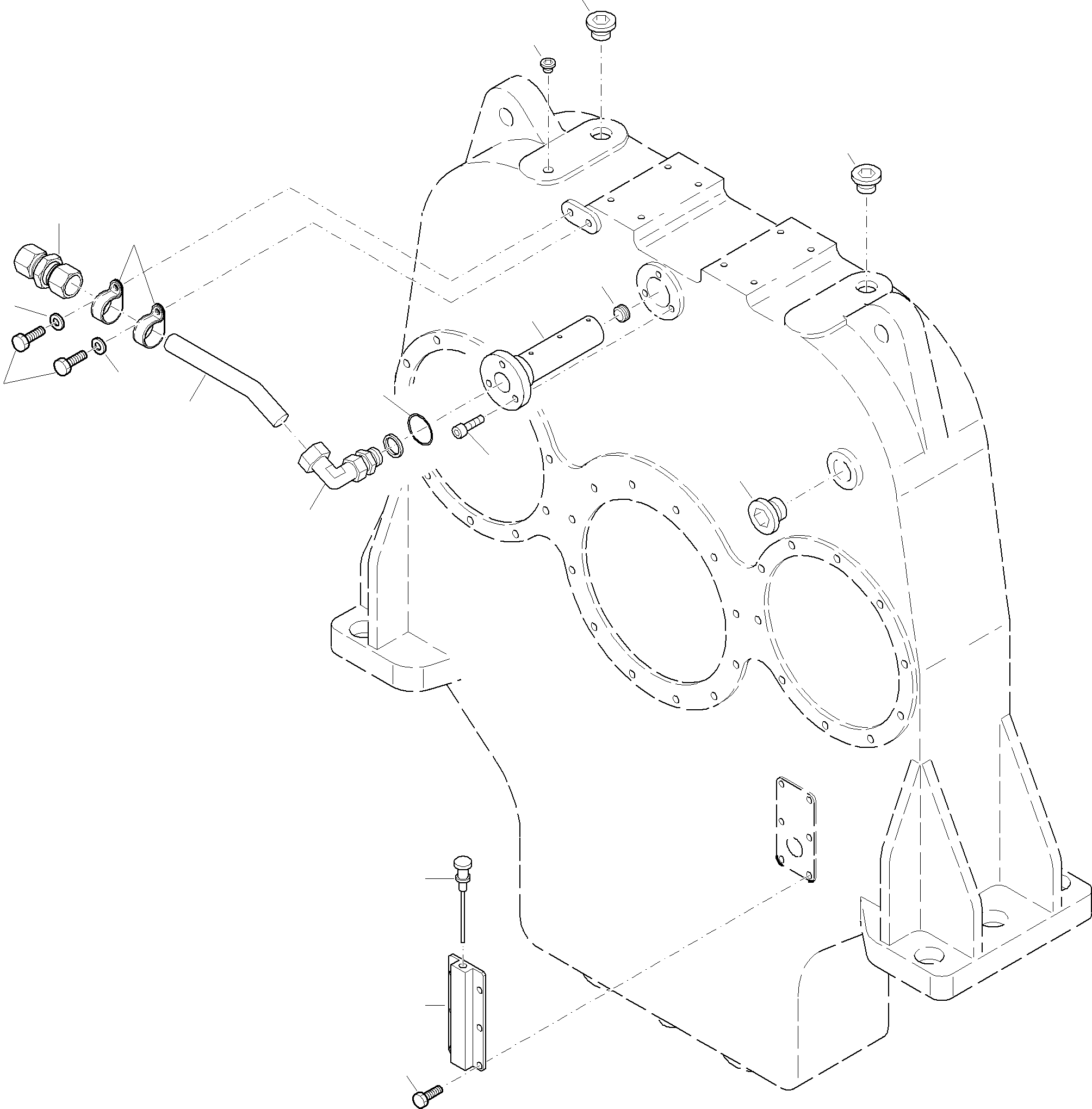 Komatsu parts book diagram for PC8000-11 S/N 12118: PUMP DISTRIBUTOR GEAR
