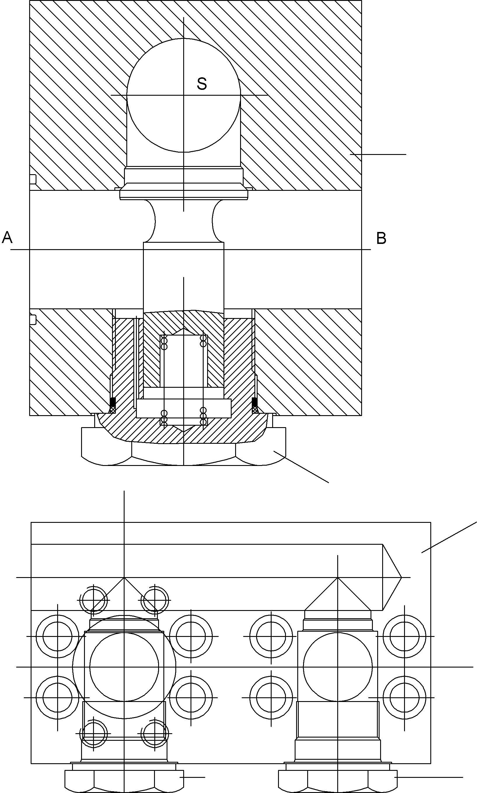 Komatsu parts book diagram for PC8000-11 S/N 12118: NON RETURN VALVE