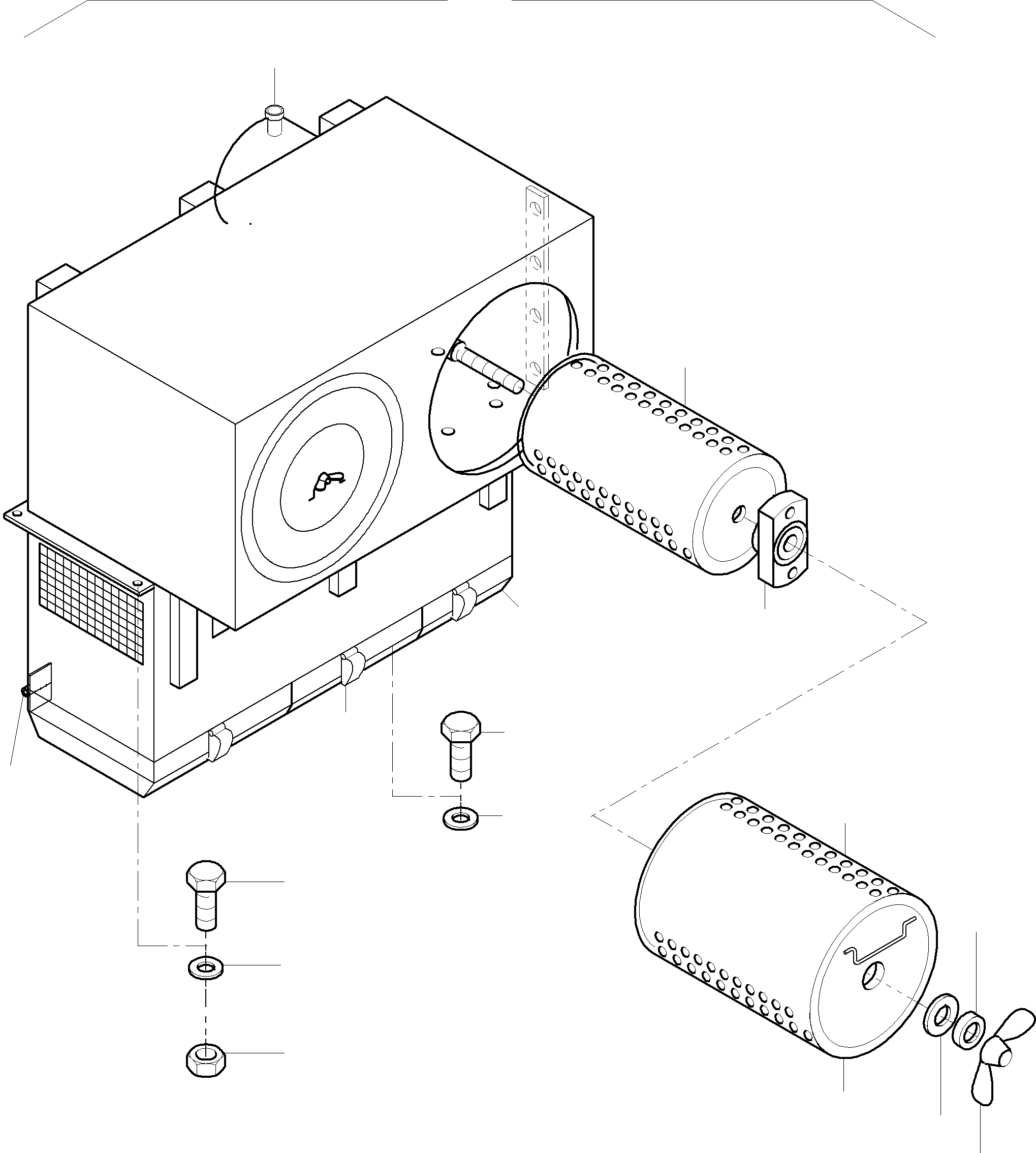 Komatsu parts book diagram for H455-SD S/N 15009: AIR CLEANER