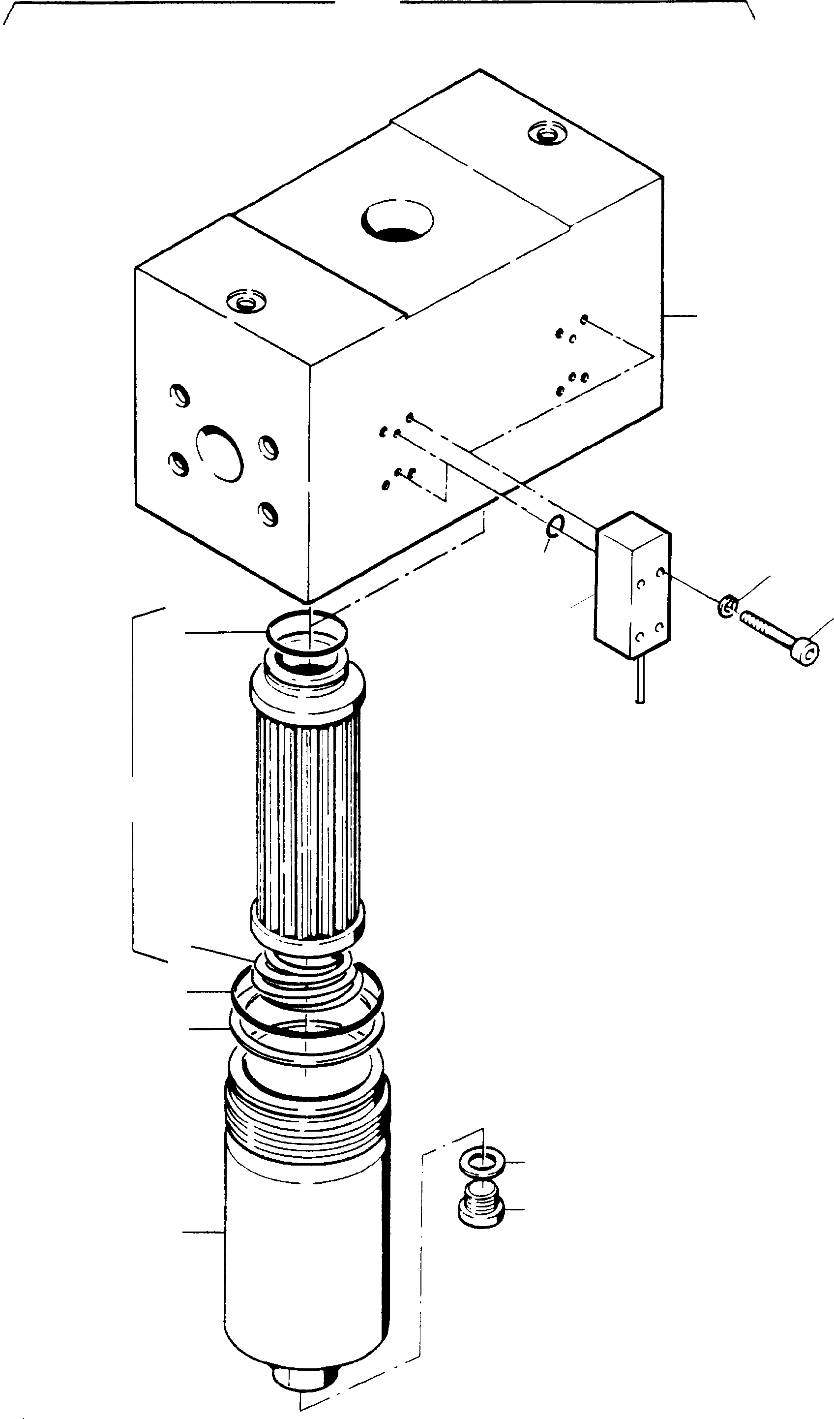 Komatsu parts book diagram for H455-SD S/N 15009: 2-FOLD H.P. FILTER