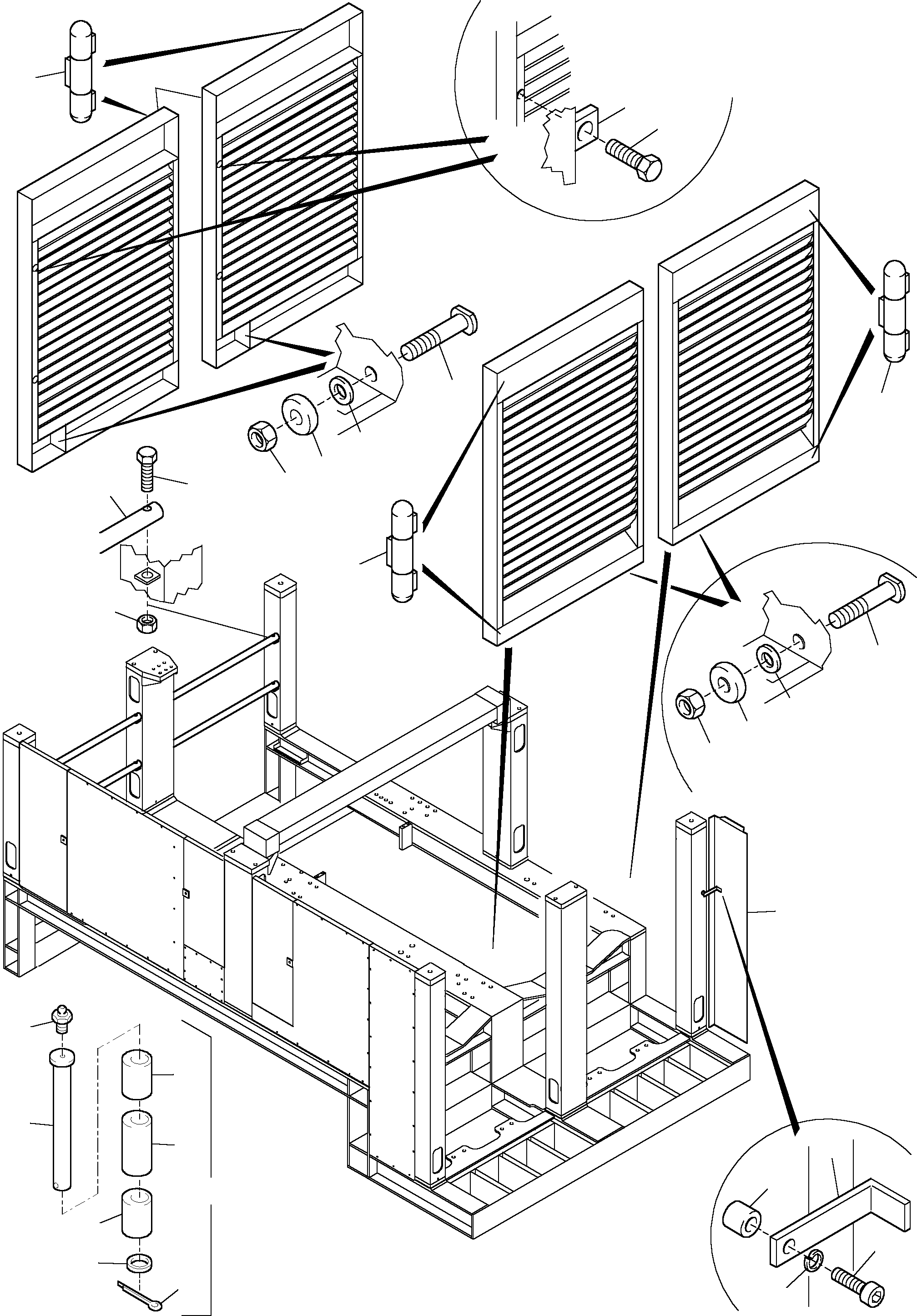 Komatsu parts book diagram for H455-SD S/N 15009: MACHINERY HOUSE