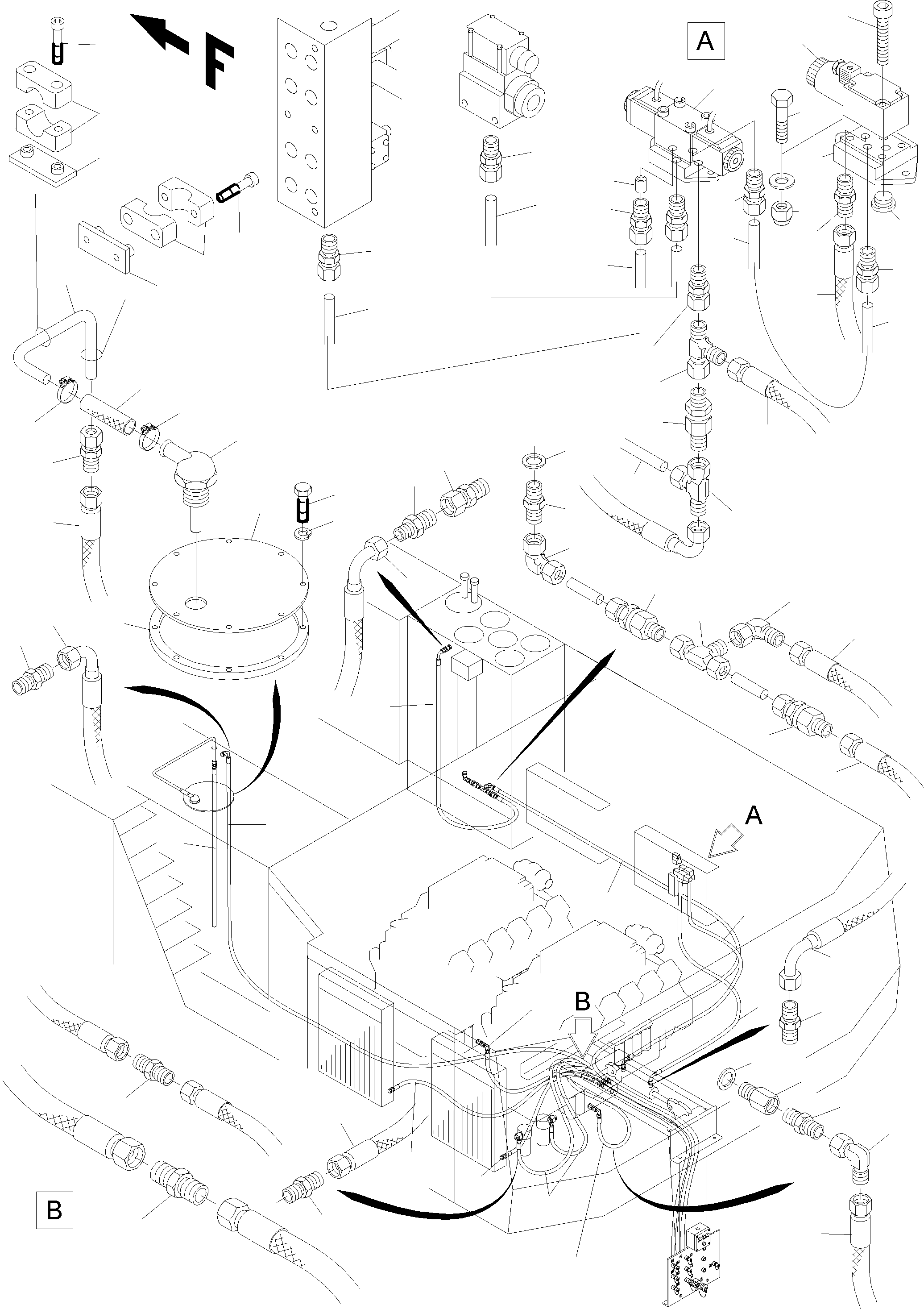 Komatsu parts book diagram for H455-SD S/N 15009: REFUELING EQUIPMENT