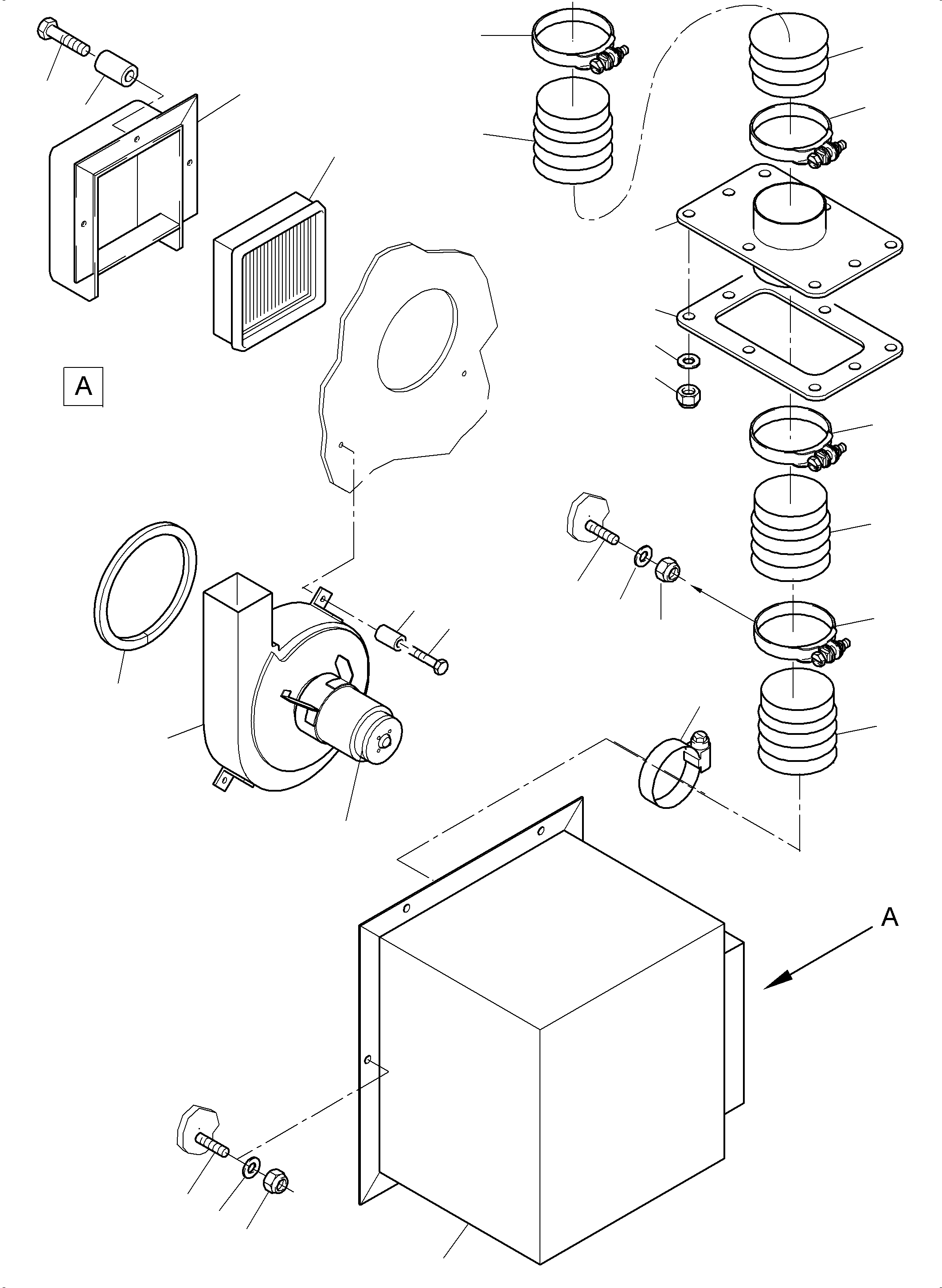 Excavators Mining Komatsu / PC5500-6E S/N 15070(G15070) / Ventilation - Cabin(715-1917 : 715-1917)