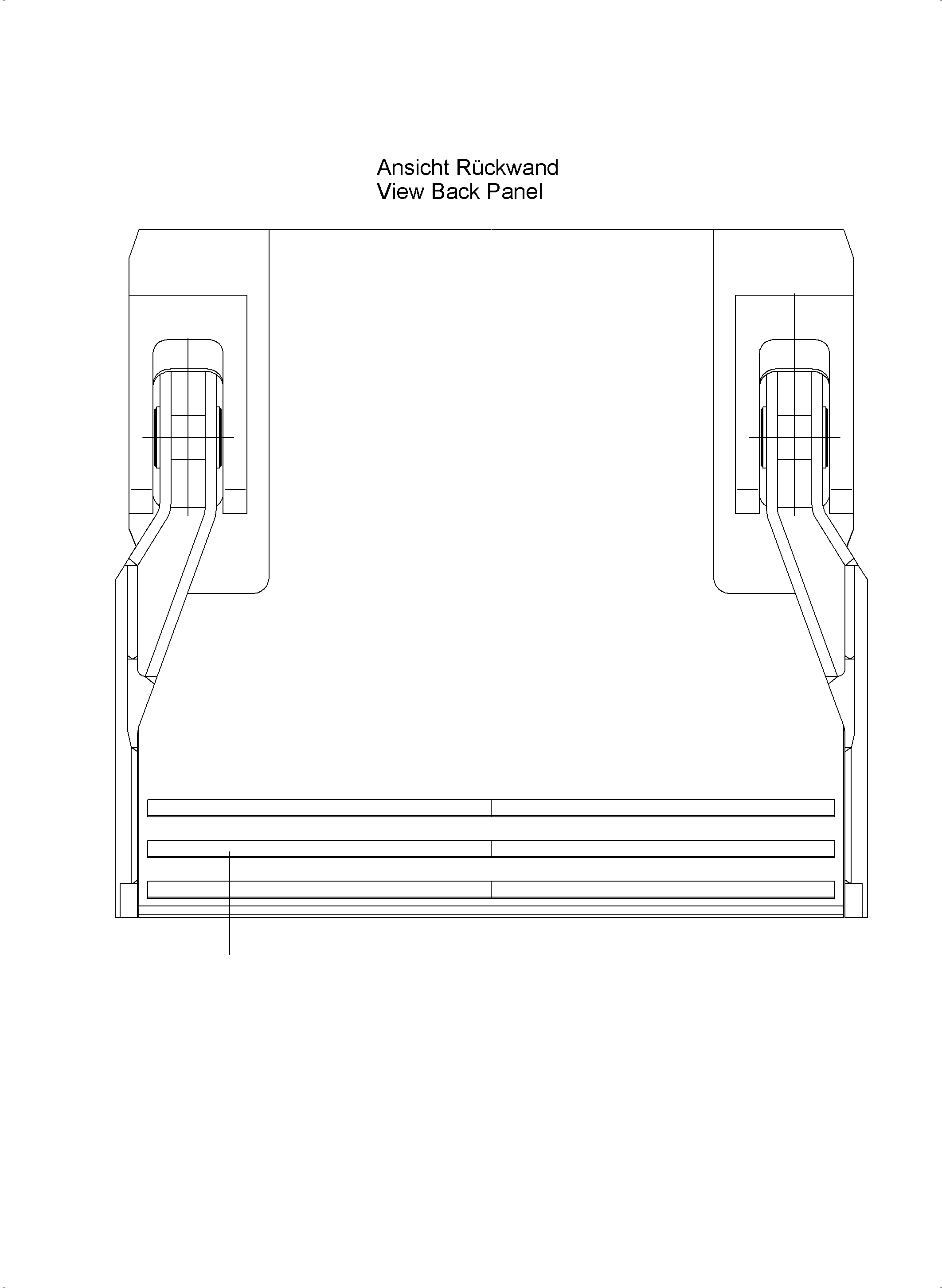 Komatsu parts book diagram for PC5500-6 S/N 15081: WEAR PACKAGE BACK PANEL (WP2) AND BULLCLAM (WP2+) 30 CBM