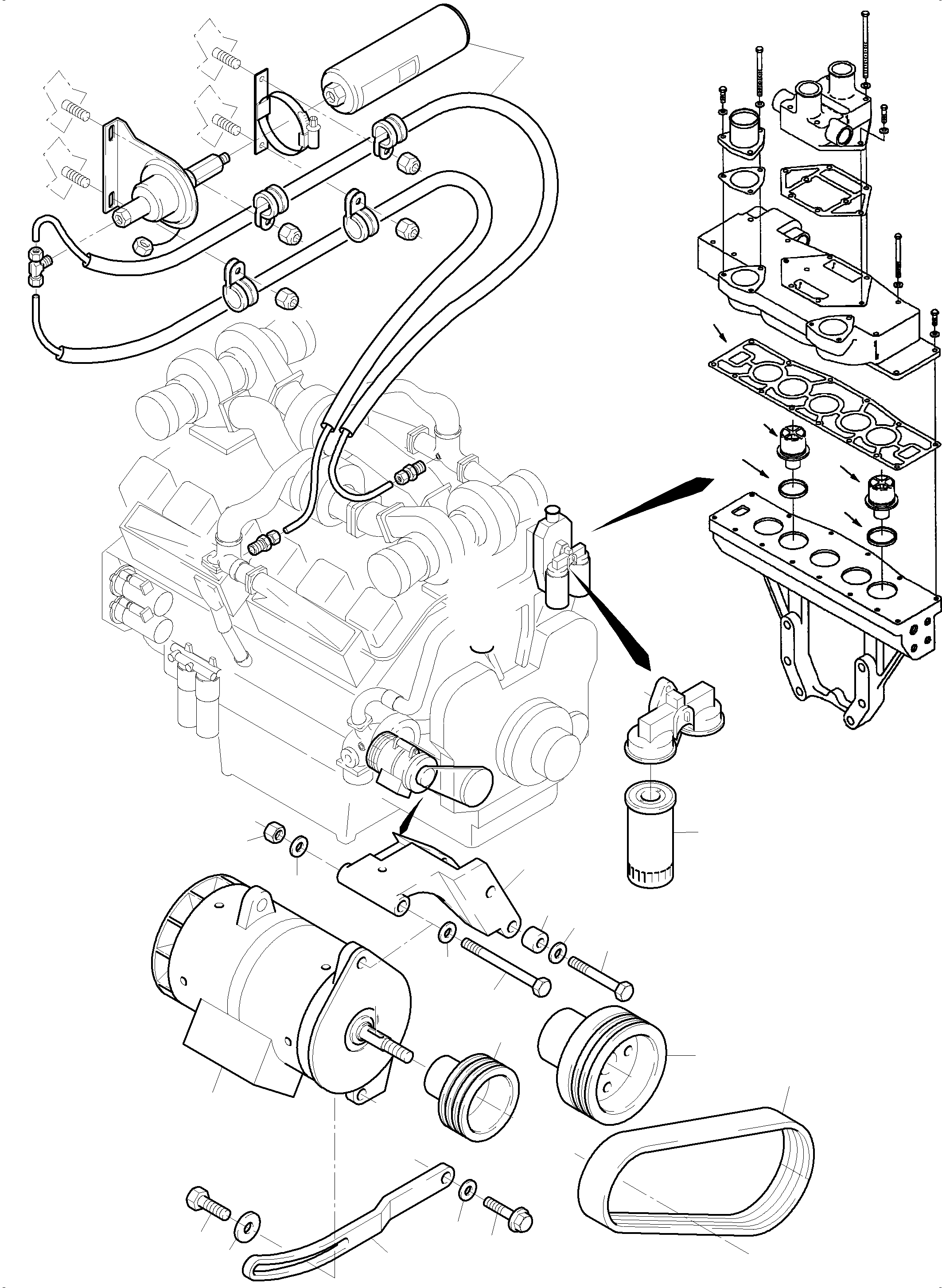 Excavators Mining Komatsu / PC5500-6 S/N 15083(G15083) / Diesel Engine with CENSE monitor(991-0013e1 : 991-0013e1)