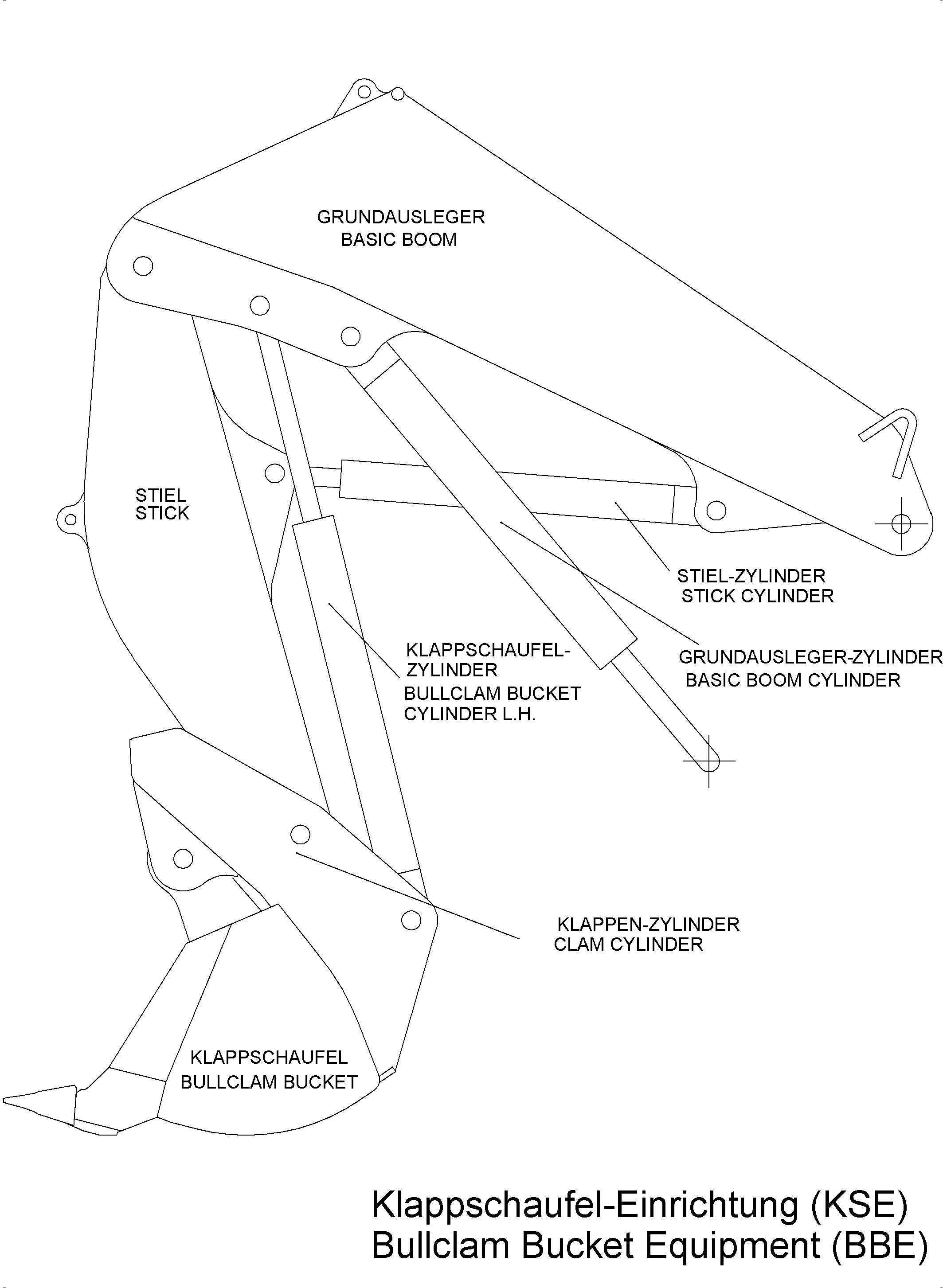 Komatsu parts book diagram for PC5500-6 S/N 15086: 