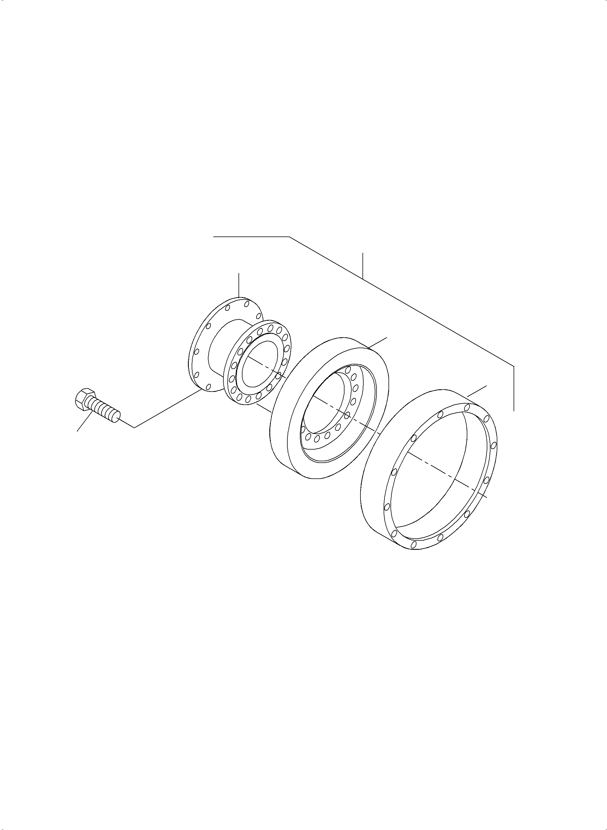 Komatsu parts book diagram for PC5500-6 S/N 15086: COUPLING