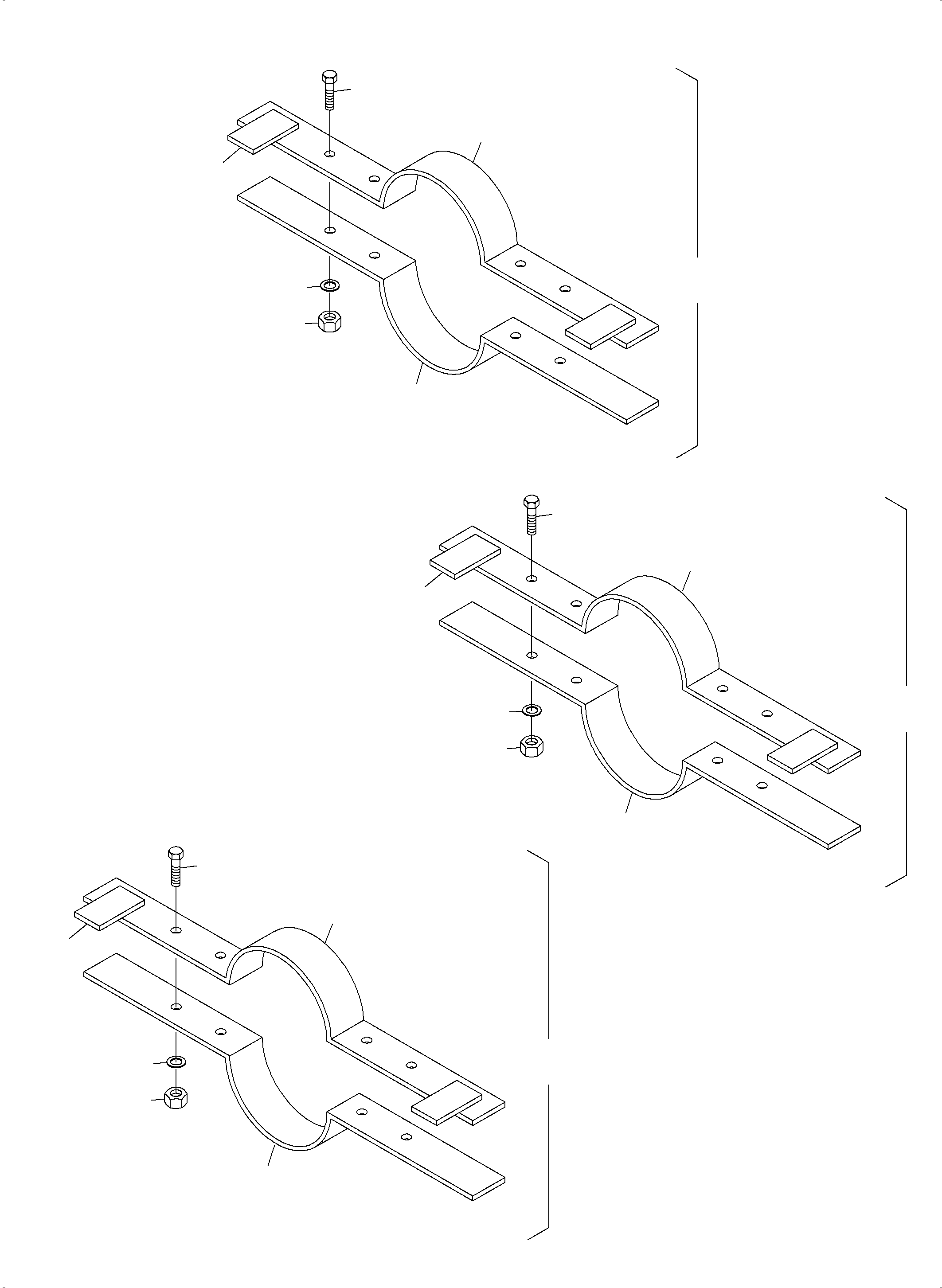 Komatsu parts book diagram for PC5500-6E S/N 15089: INSTALLATION TOOL FOR CYLINDERS