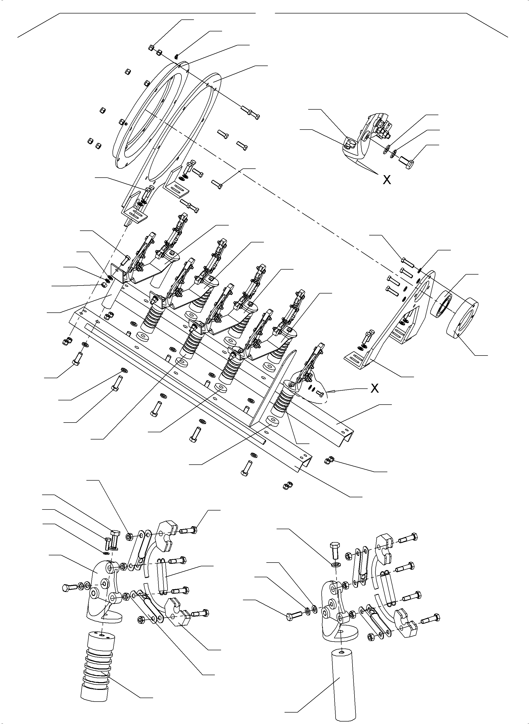 Komatsu parts book diagram for PC5500-6E S/N 15089: COLLECTOR