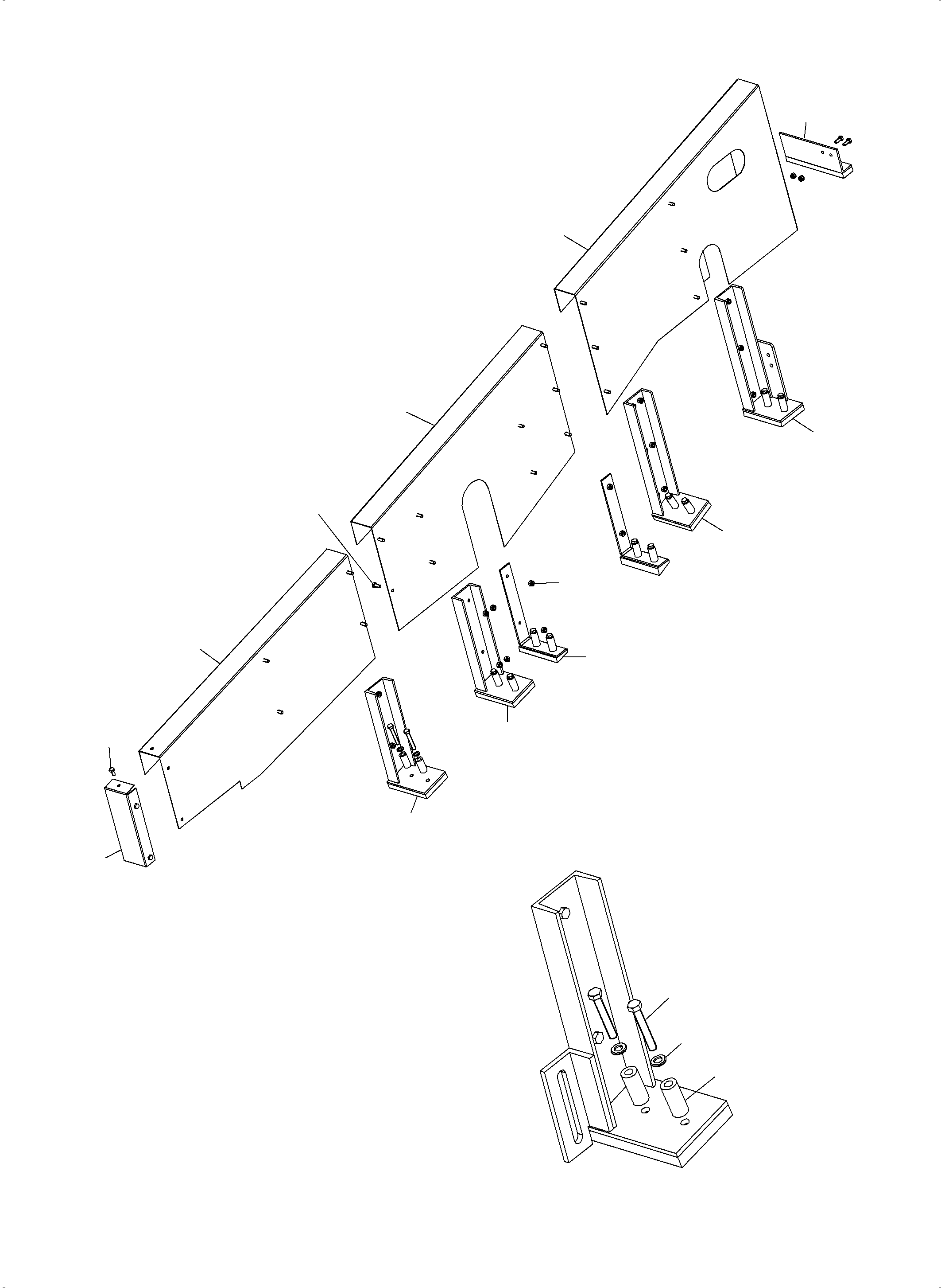 Komatsu parts book diagram for PC5500-6E S/N 15089: CHAIN COVER