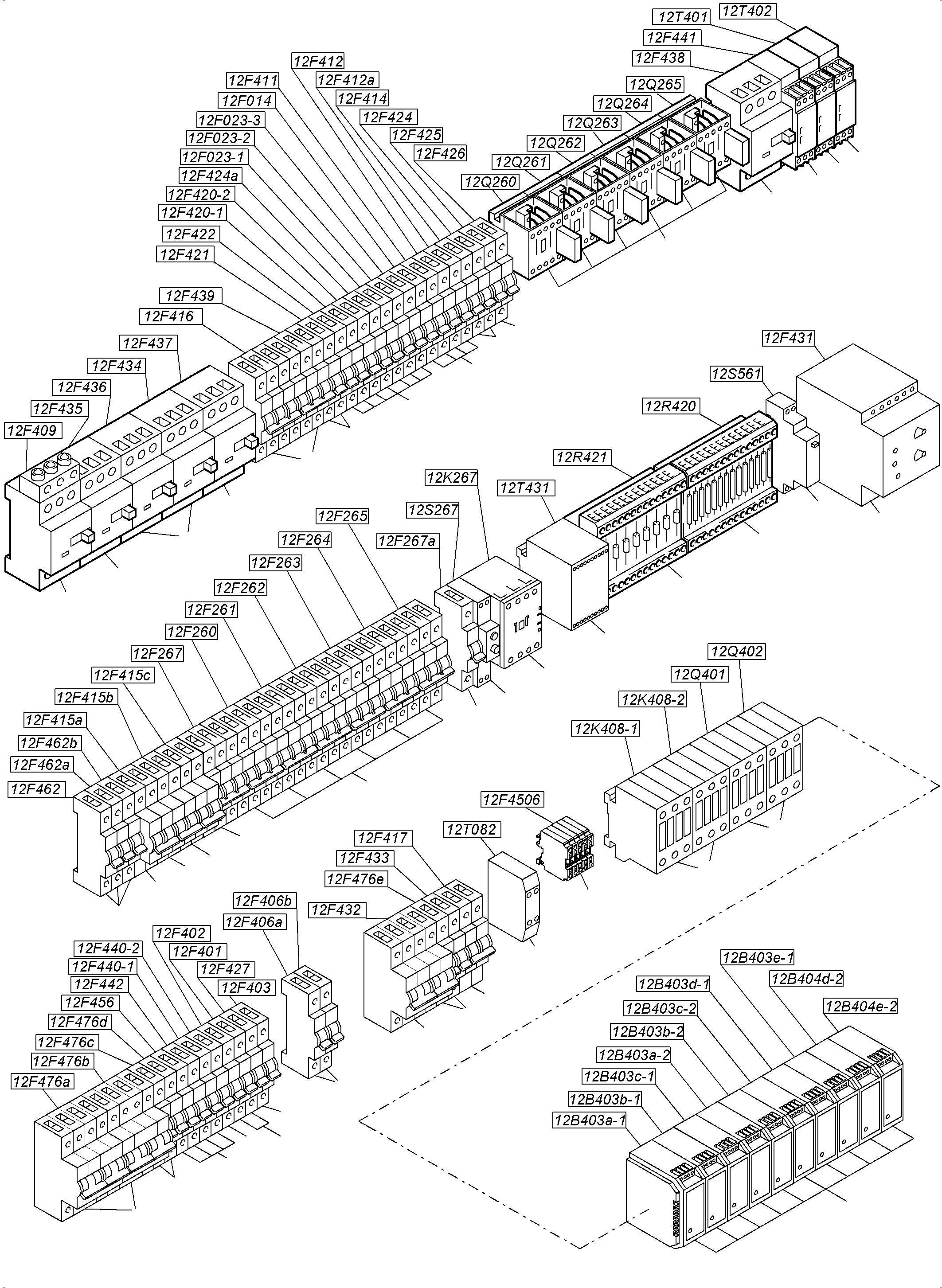 Komatsu parts book diagram for PC5500-6E S/N 15089: MOUNTING PLATE - CAB SUPPORT