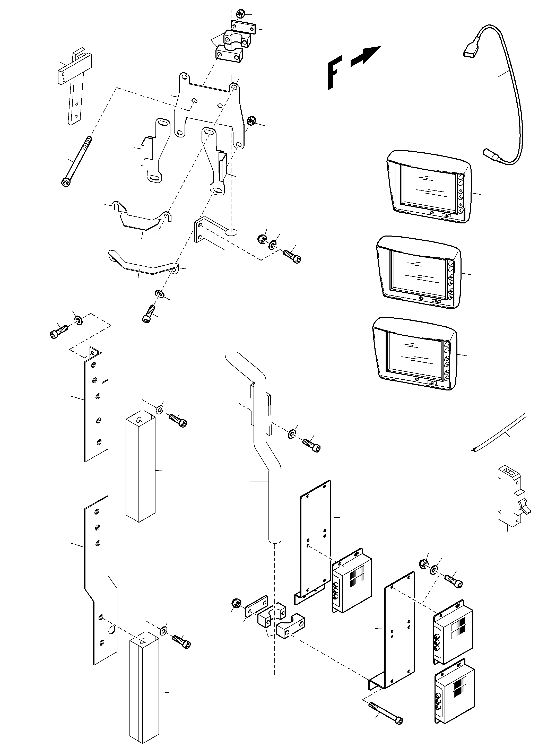 Excavators Mining Komatsu / PC5500-6 S/N 15095(G15095) / Camerasystem(515-1962d : 515-1962d)