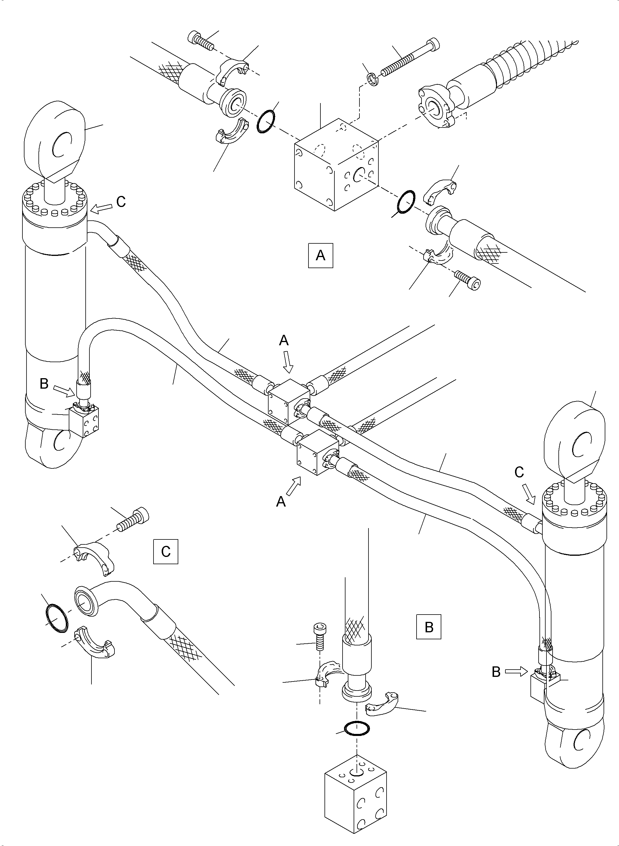 Excavators Mining Komatsu / PC5500-6 S/N 15095(G15095) / Klappschaufel 24,0 cbm(515-5024 : 515-5024)