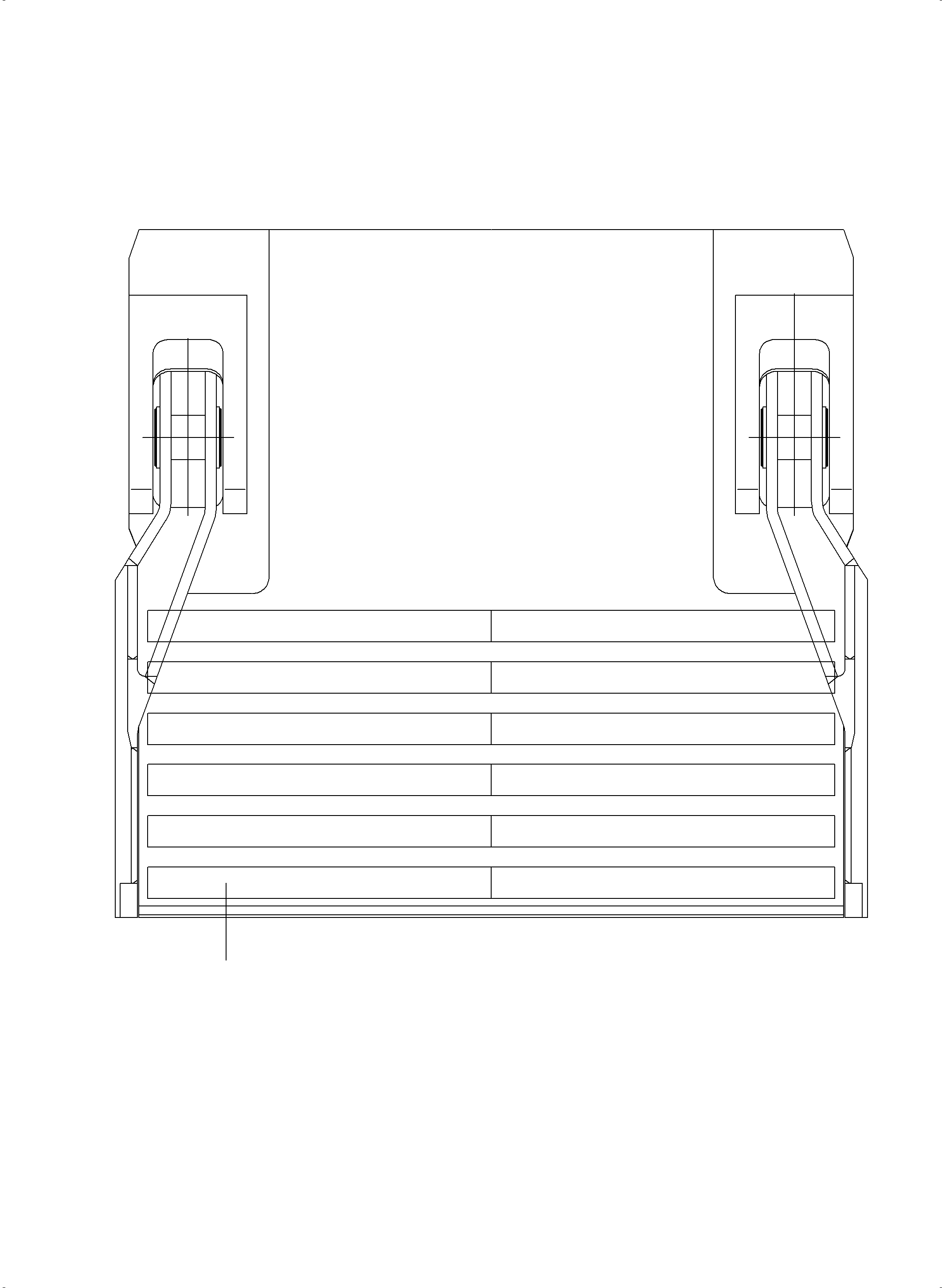 Excavators Mining Komatsu / PC5500-6 S/N 15095(G15095) / Wear Package Back Panel and Bullclam 23 cbm WP 3(515-5234 : 515-5234)