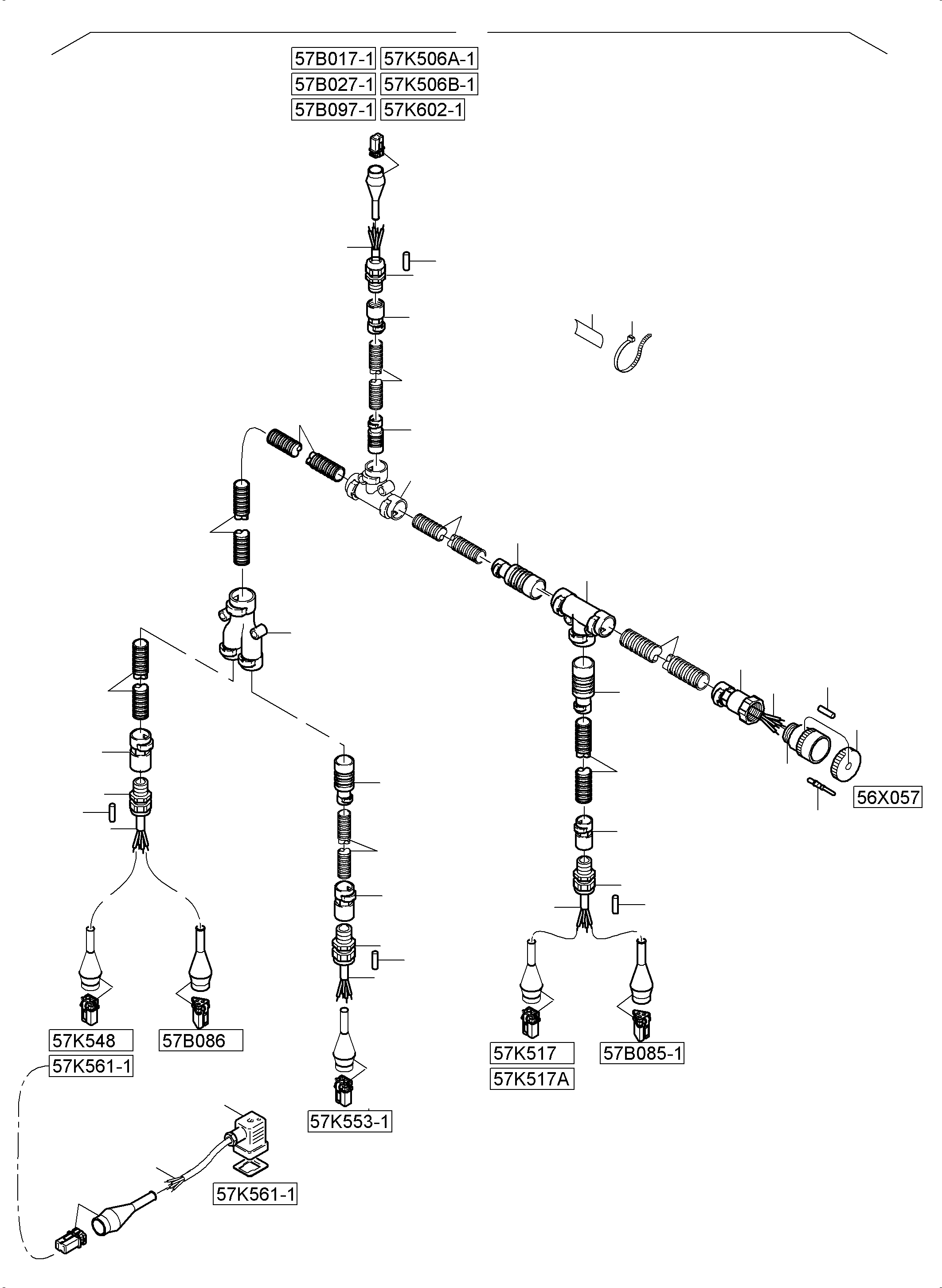 Excavators Mining Komatsu / PC5500-6E S/N 15098(G15098) / Control- and Filter Plates and Pump ditributor gear, electrics(715-2257a : 715-2257a)