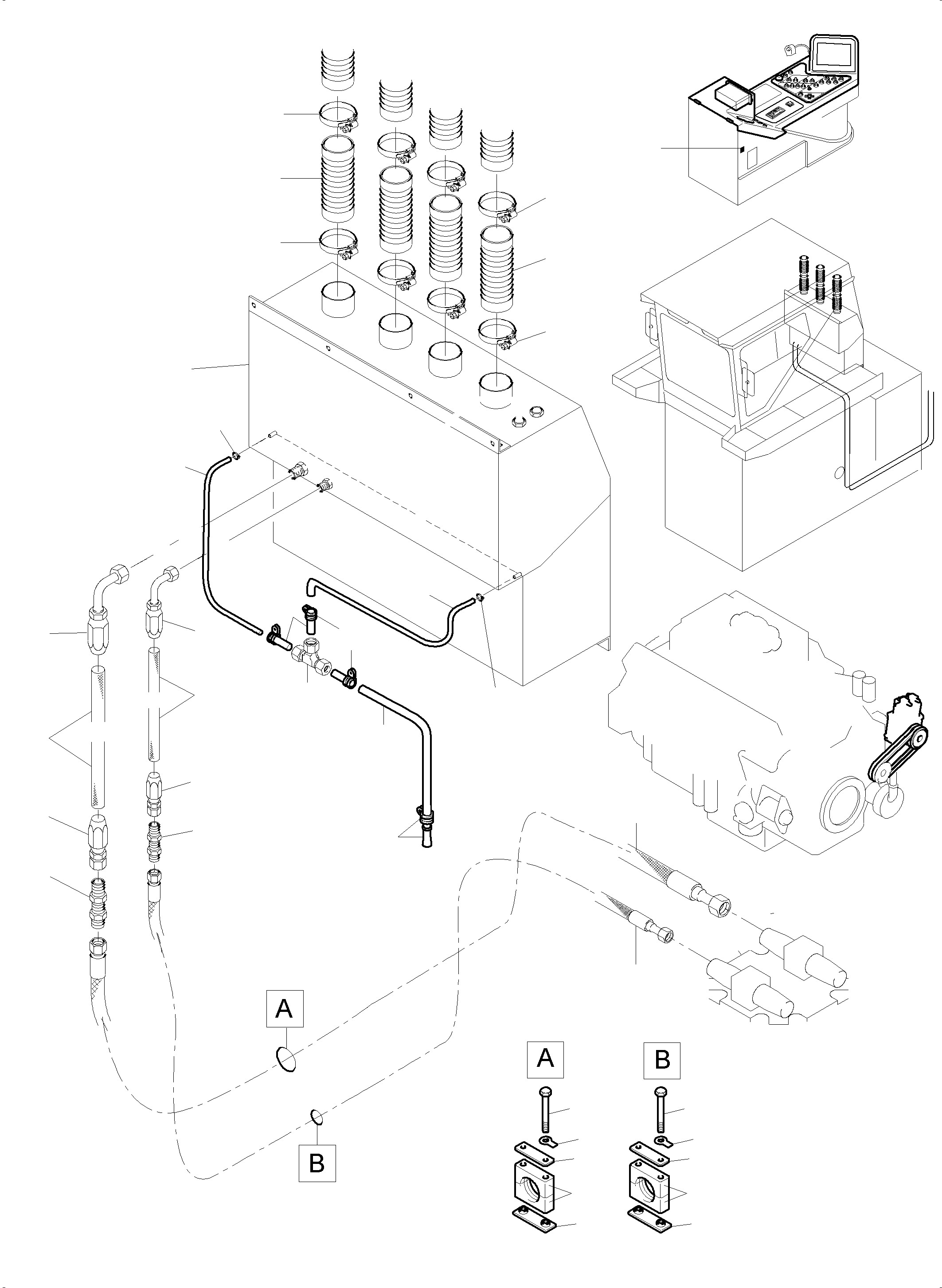 Excavators Mining Komatsu / PC5500-6 S/N 15112(G15112) / Air Condition Arr.(515-2040h : 515-2040h)