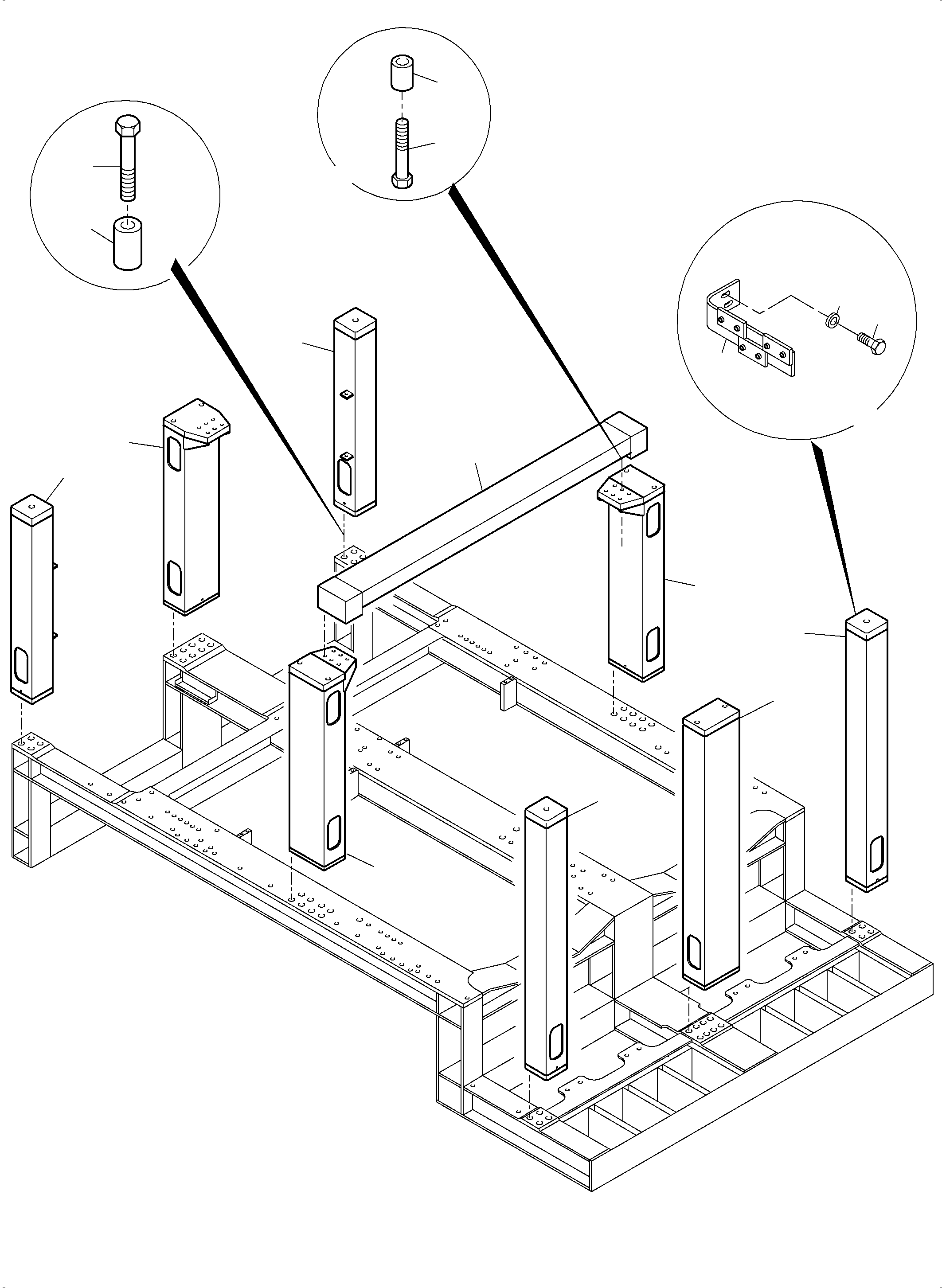 Komatsu parts book diagram for PC5500-6E S/N 15134: MACHINERY HOUSE ELECTRO