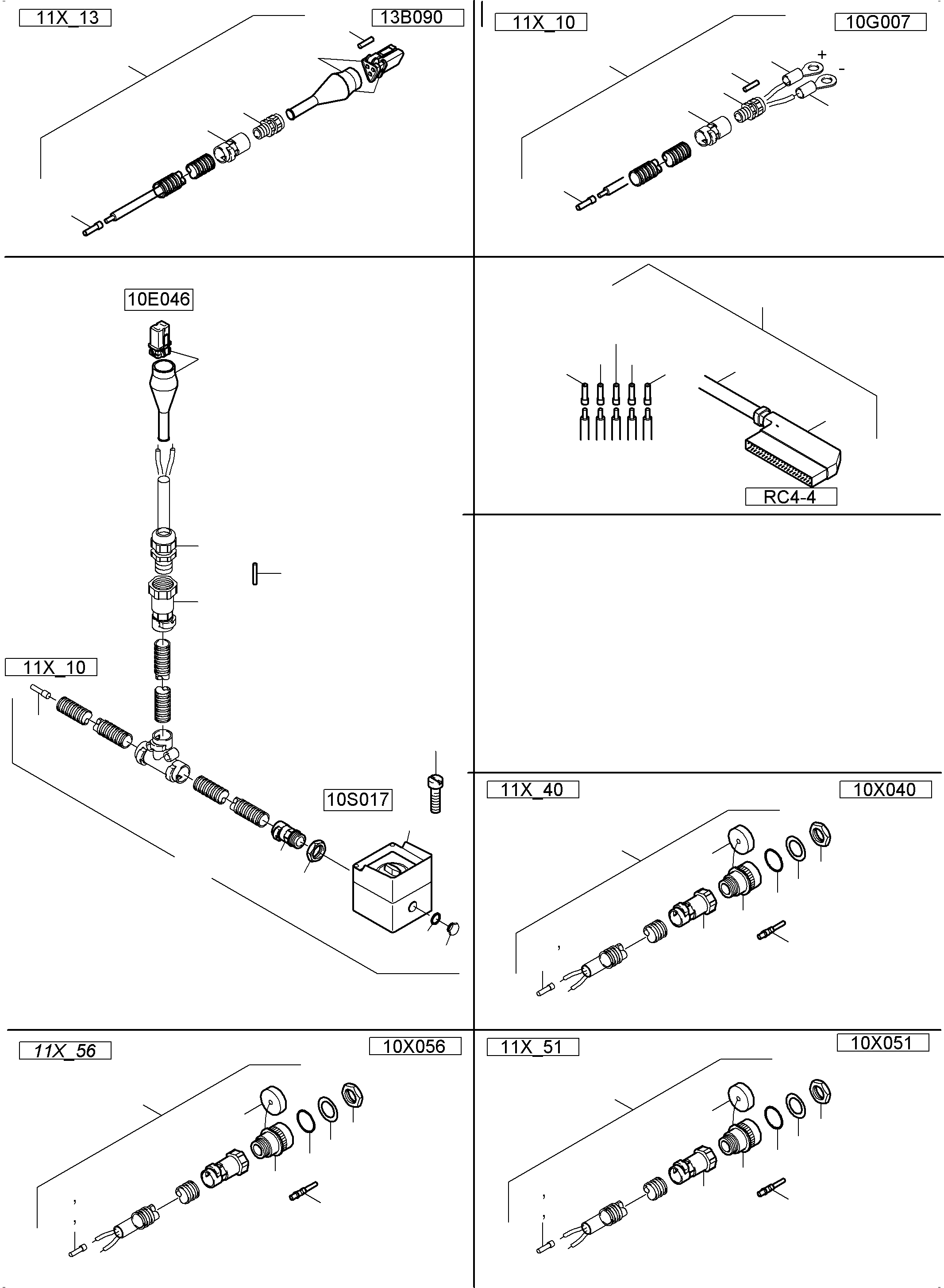 Komatsu parts book diagram for PC5500-6 S/N 15137: CABIN SUPPORT AND INTERMEDIATE LANDING HARNESSES