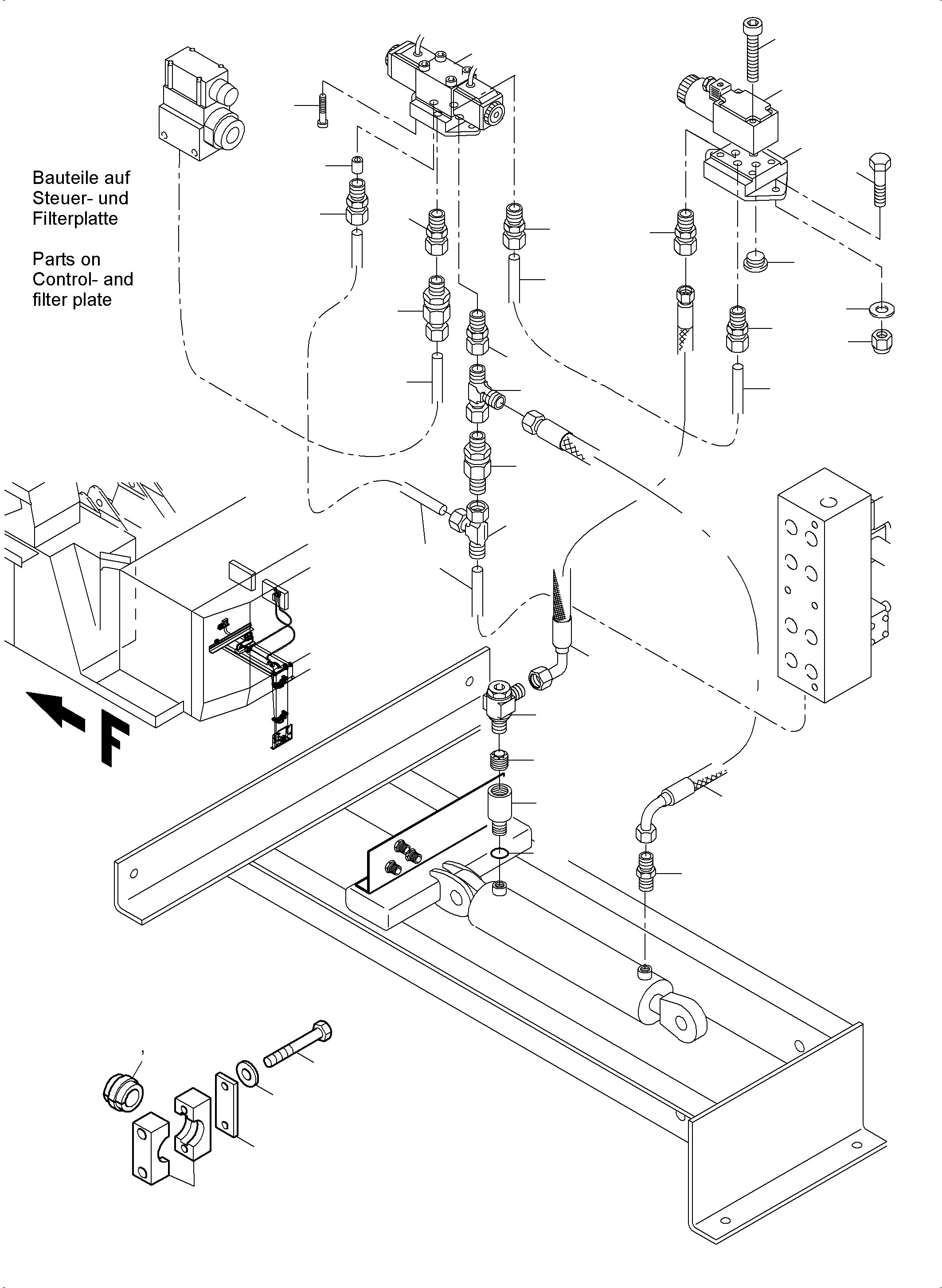 Excavators Mining Komatsu / PC5500-6 S/N 15146(G15146) / Refueling equipment fuel line wiggins VR 300(515-2301i : 515-2301i)