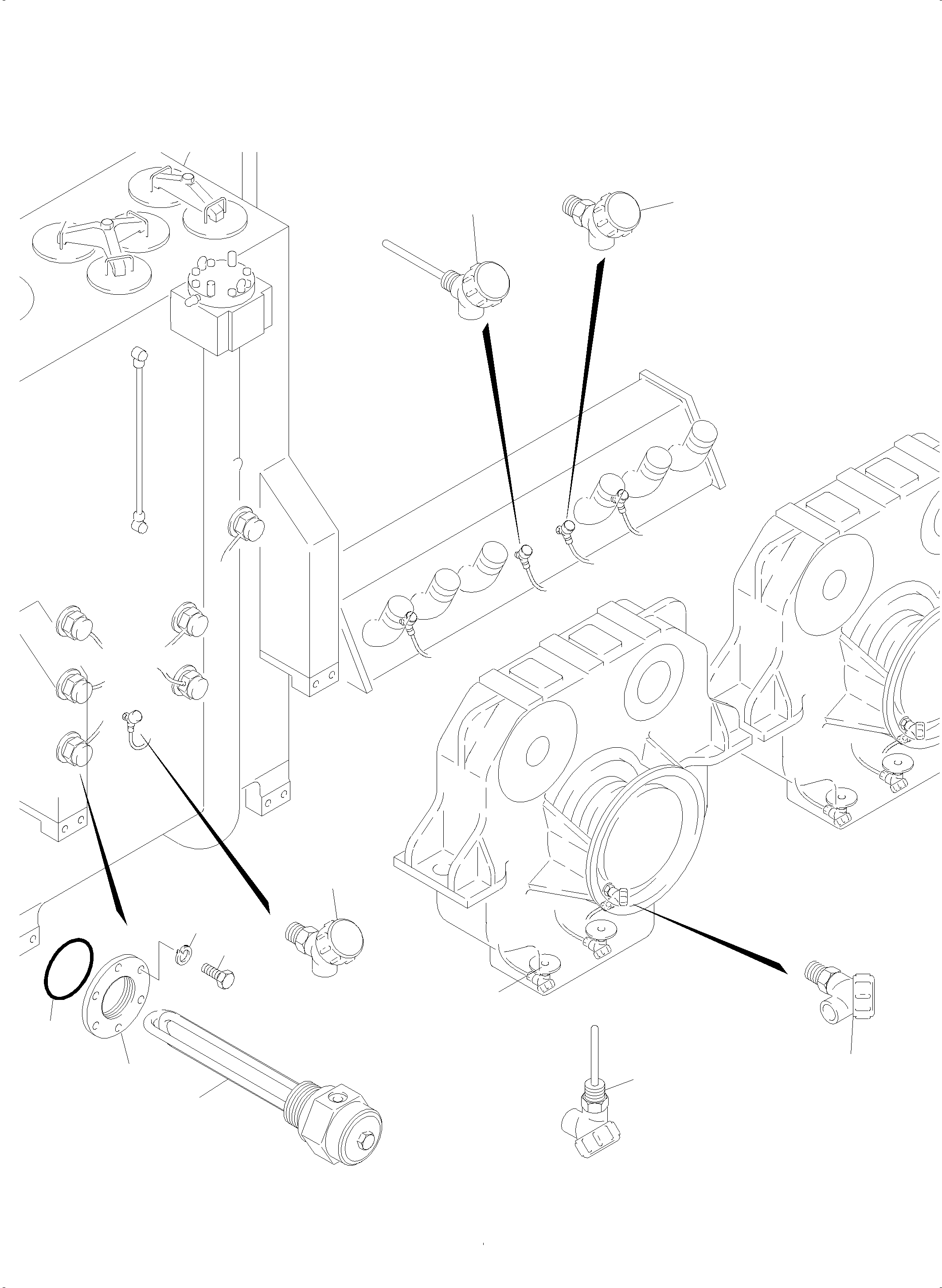 Komatsu parts book diagram for PC5500-6 S/N 15149: TEMPERATURE CONDITIONING