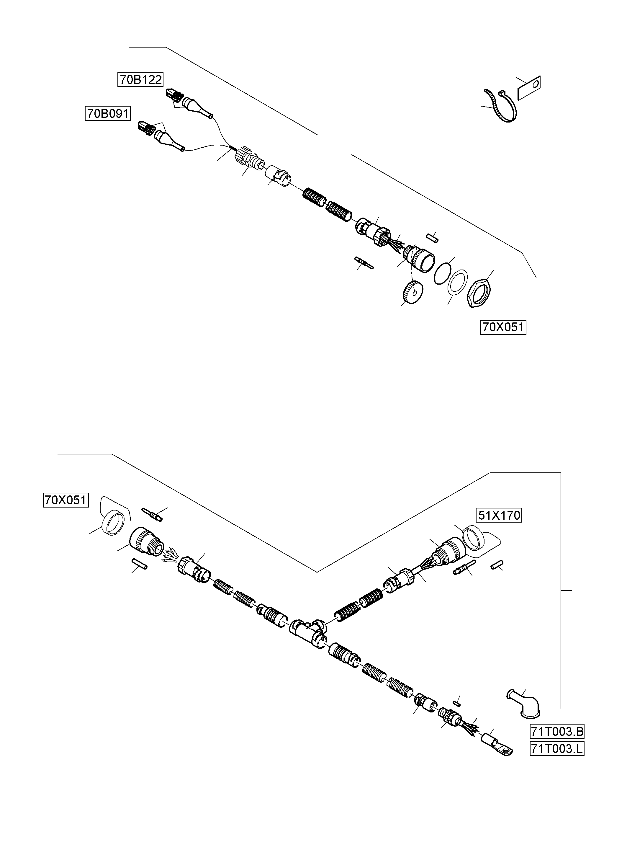 Komatsu parts book diagram for PC5500-6 S/N 15149: ELECTRIC PARTS - ASCENT