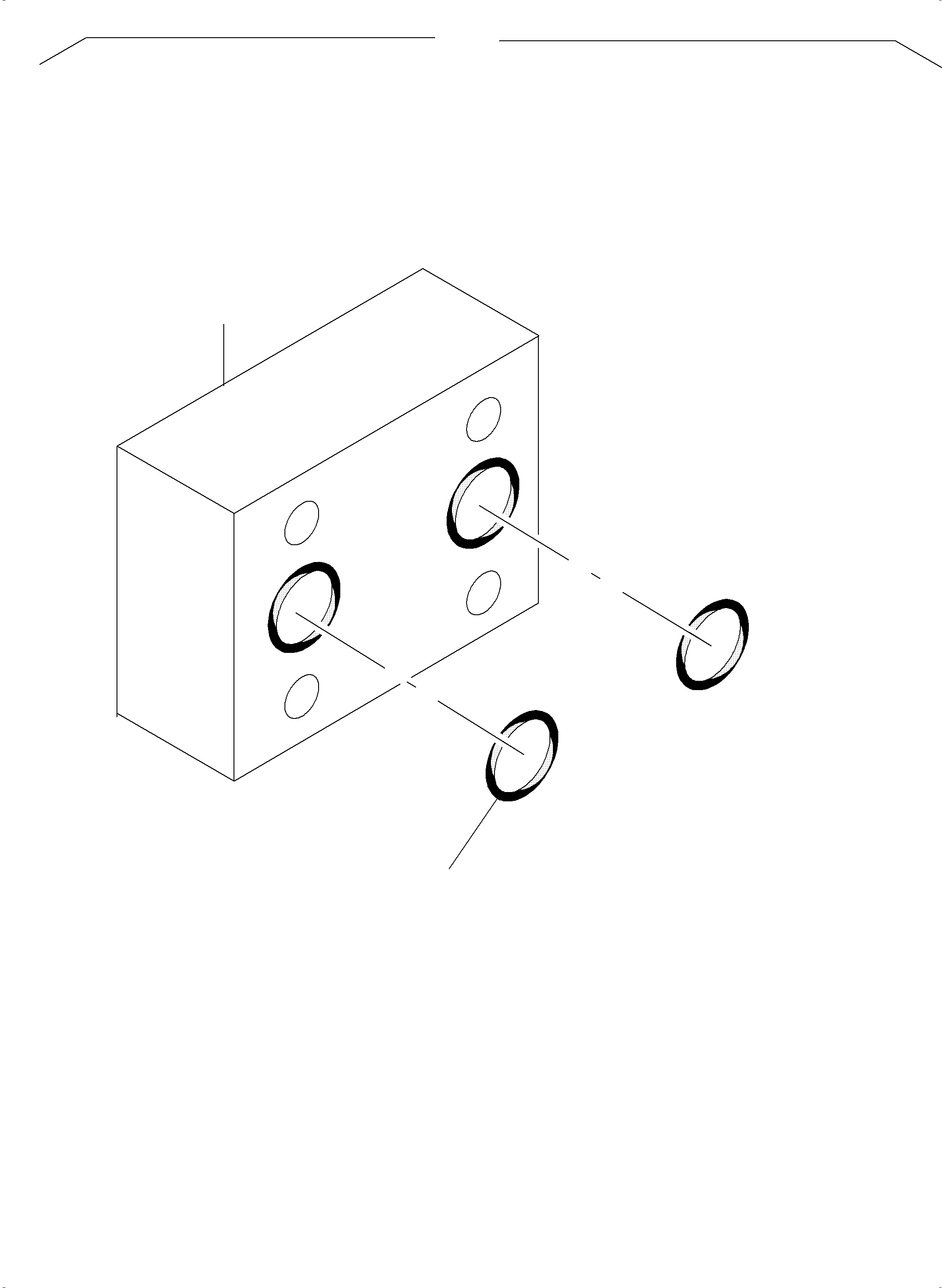 Komatsu parts book diagram for PC5500-6 S/N 15164: ANTICAVITATION VALVE