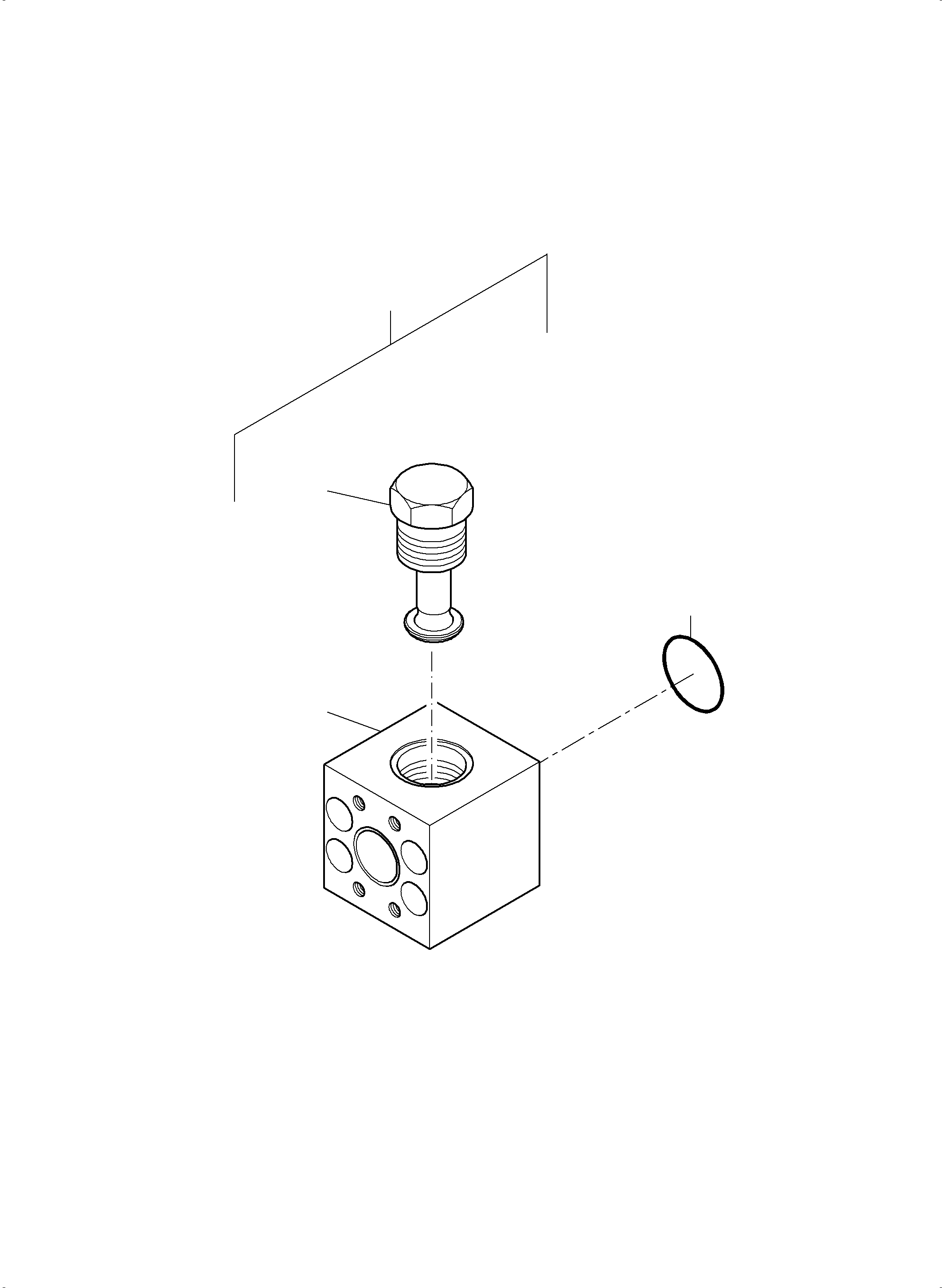 Komatsu parts book diagram for PC5500-6 S/N 15166: VALVE
