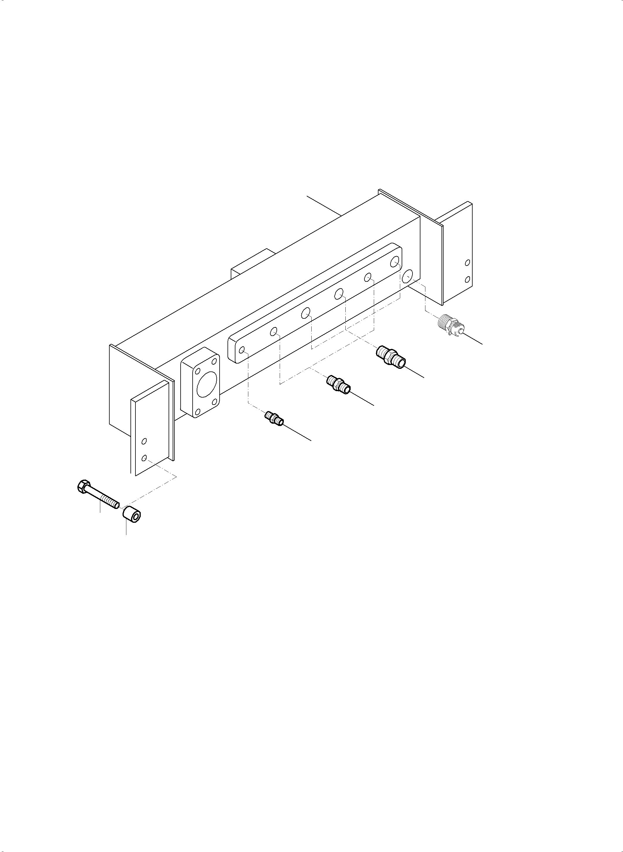 Excavators Mining Komatsu / PC7000-6 S/N 35001(G35001) / Leakage oil tank assy.(535-1220 : 535-1220)