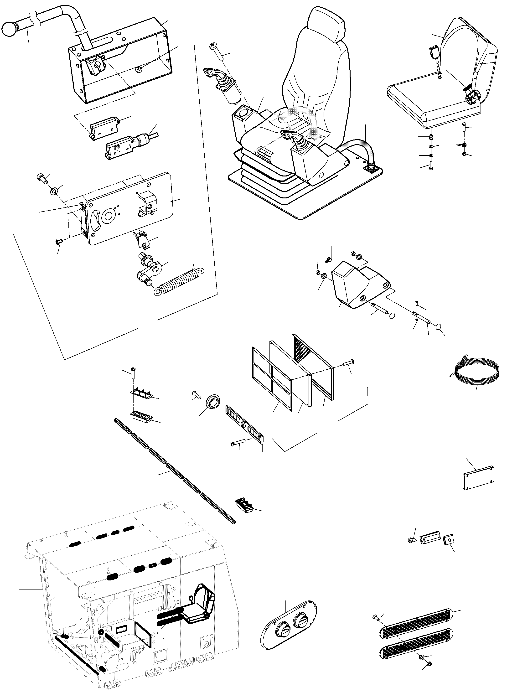 Excavators Mining Komatsu / PC7000-6 S/N 35001(G35001) / Operator