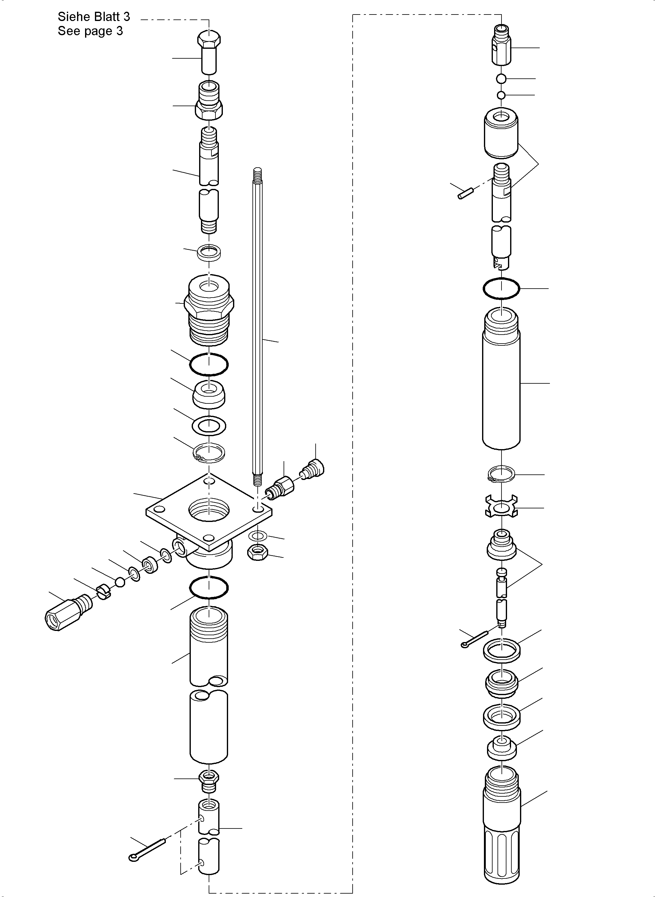 Komatsu parts book diagram for PC 7000-6E 35 003 11.06.2019: LUBE PUMP