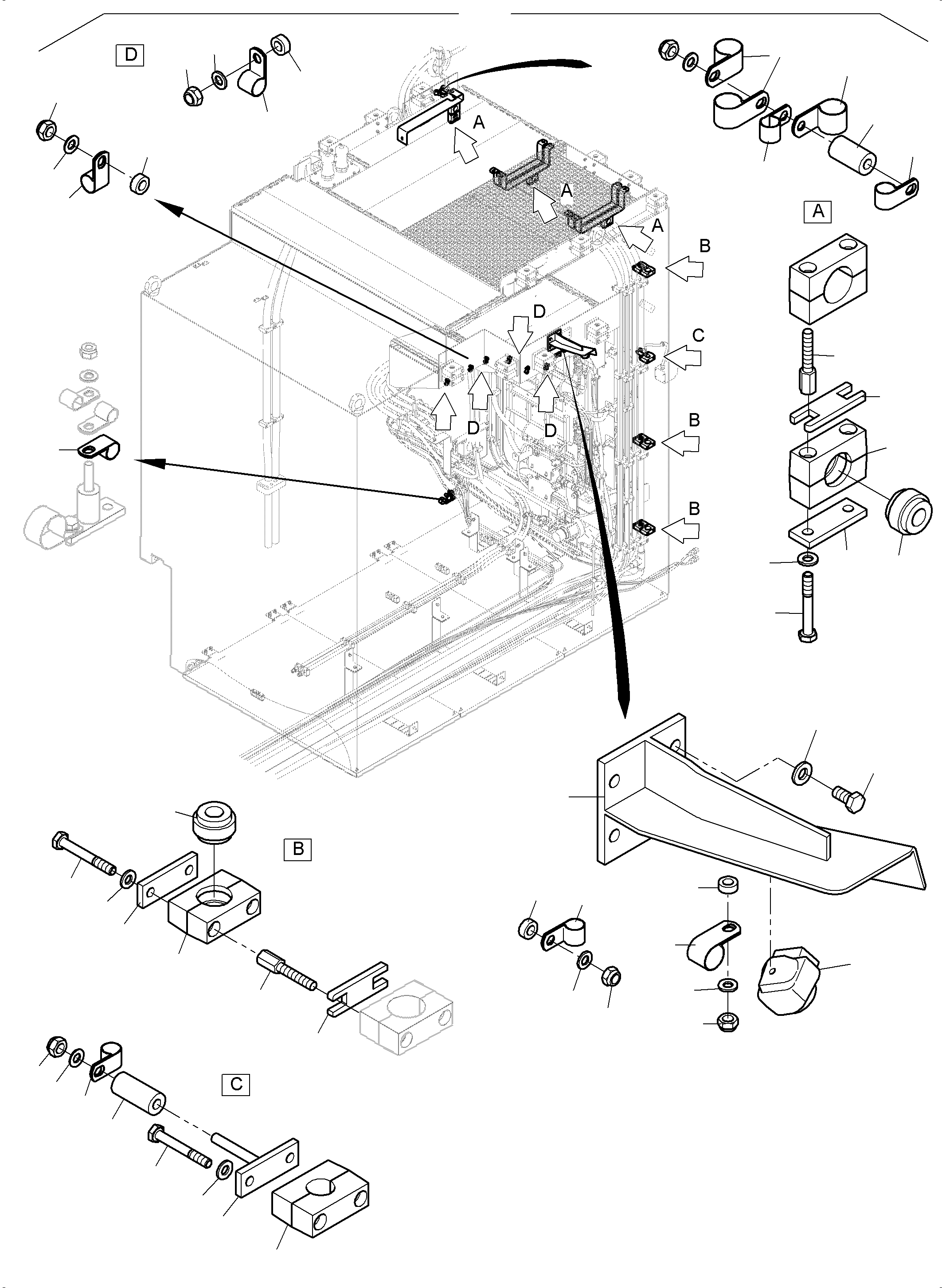 Komatsu parts book diagram for PC 7000-6E 35 003 11.06.2019: CAMERASYSTEM