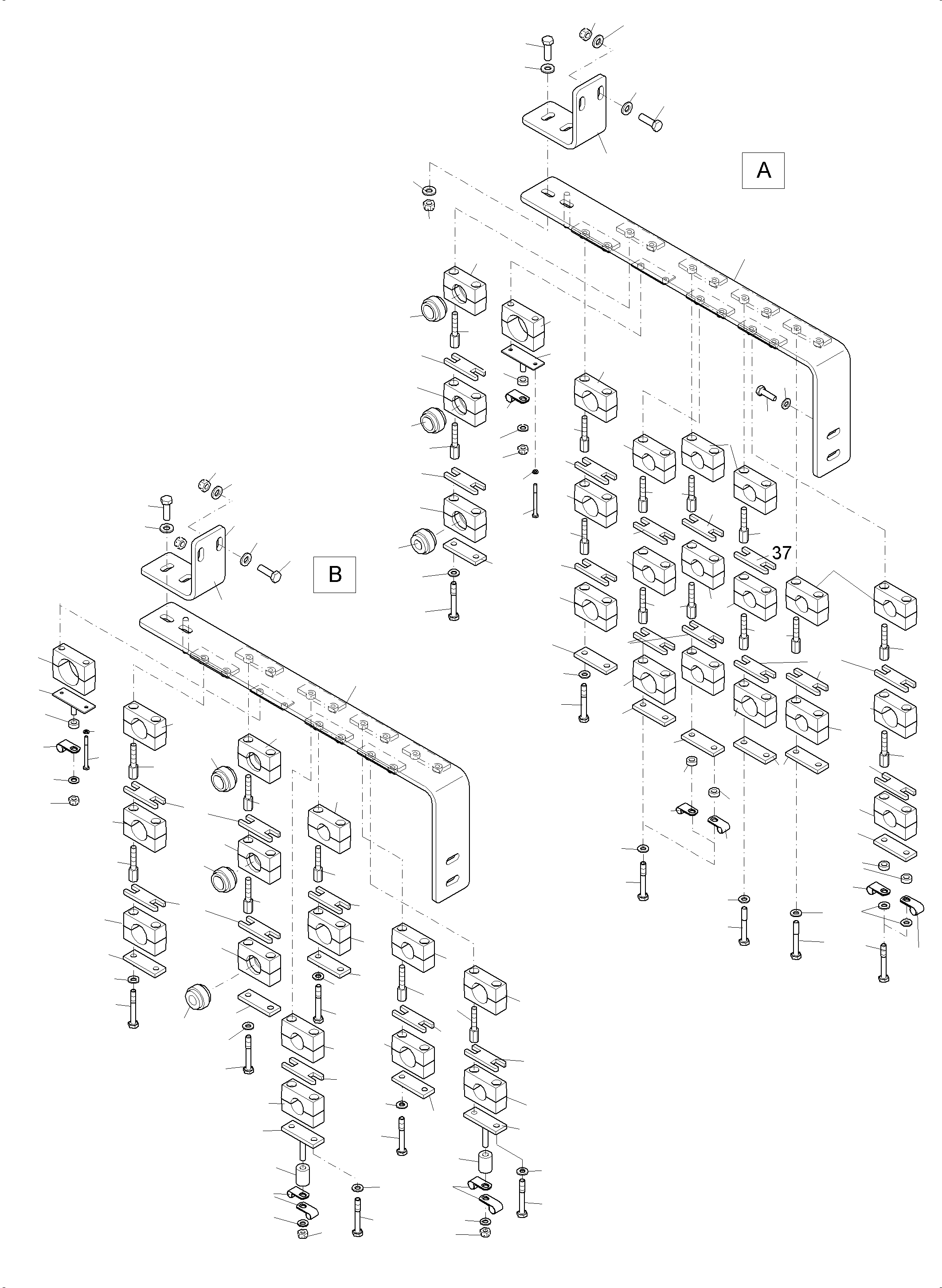 Komatsu parts book diagram for PC 7000-6E 35 003 11.06.2019: ELEKTRIC CABLE MS SWITCH CABINET CSA