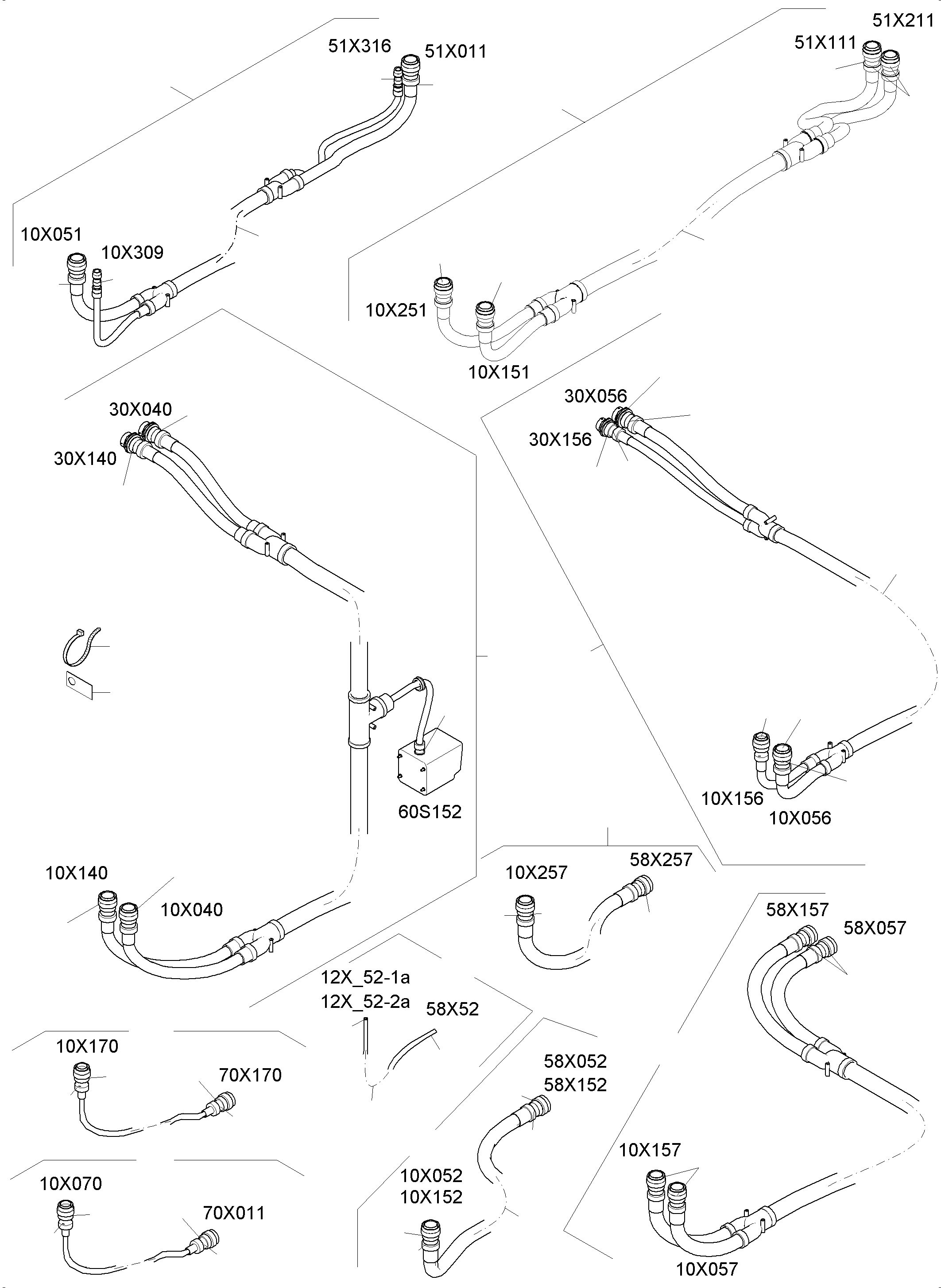 Komatsu parts book diagram for PC 7000-6E 35 003 11.06.2019: ELEKTRIC CABLE MS SWITCH CABINET CSA