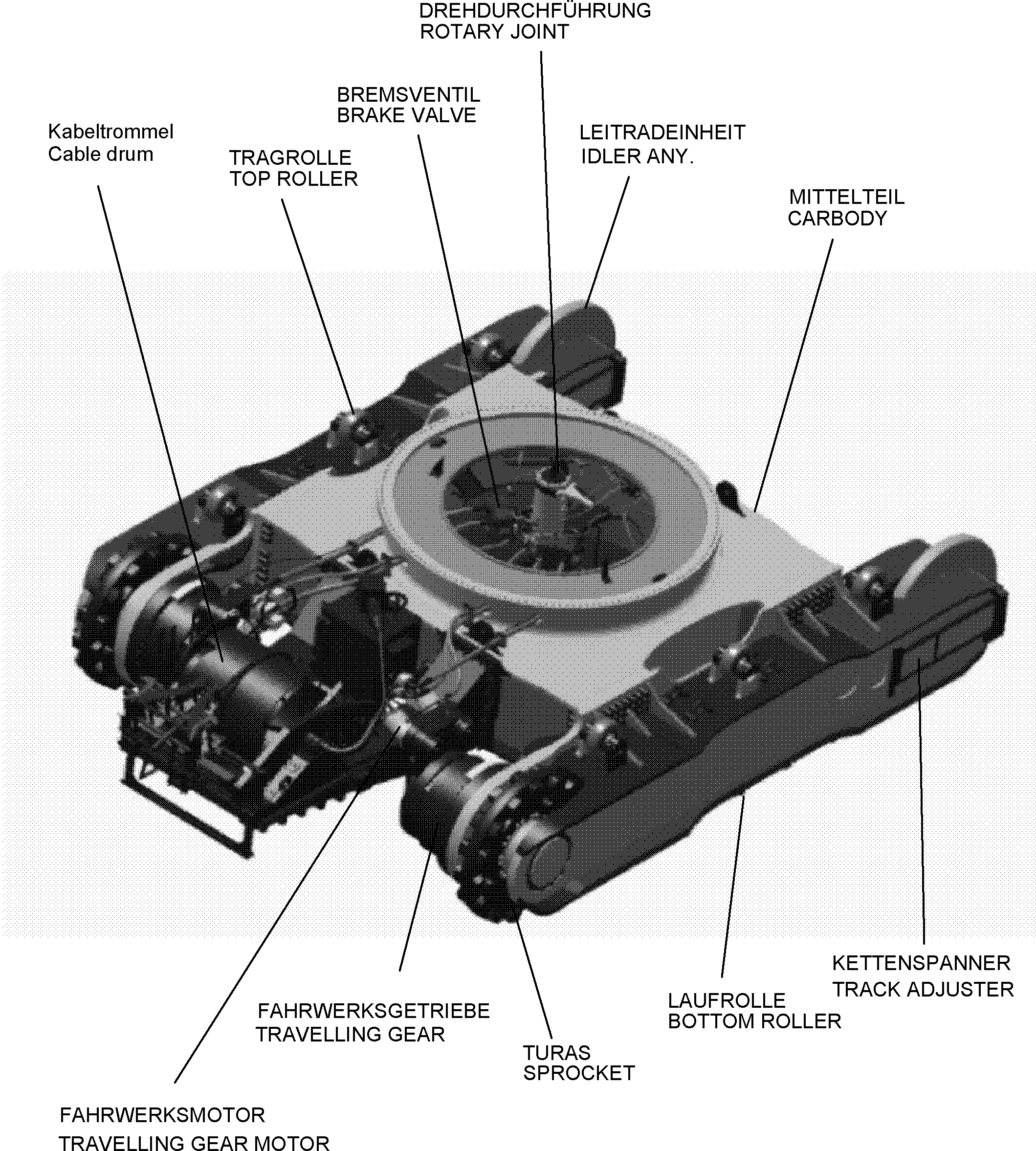 Komatsu parts book diagram for PC 7000-6E 35 003 11.06.2019: 