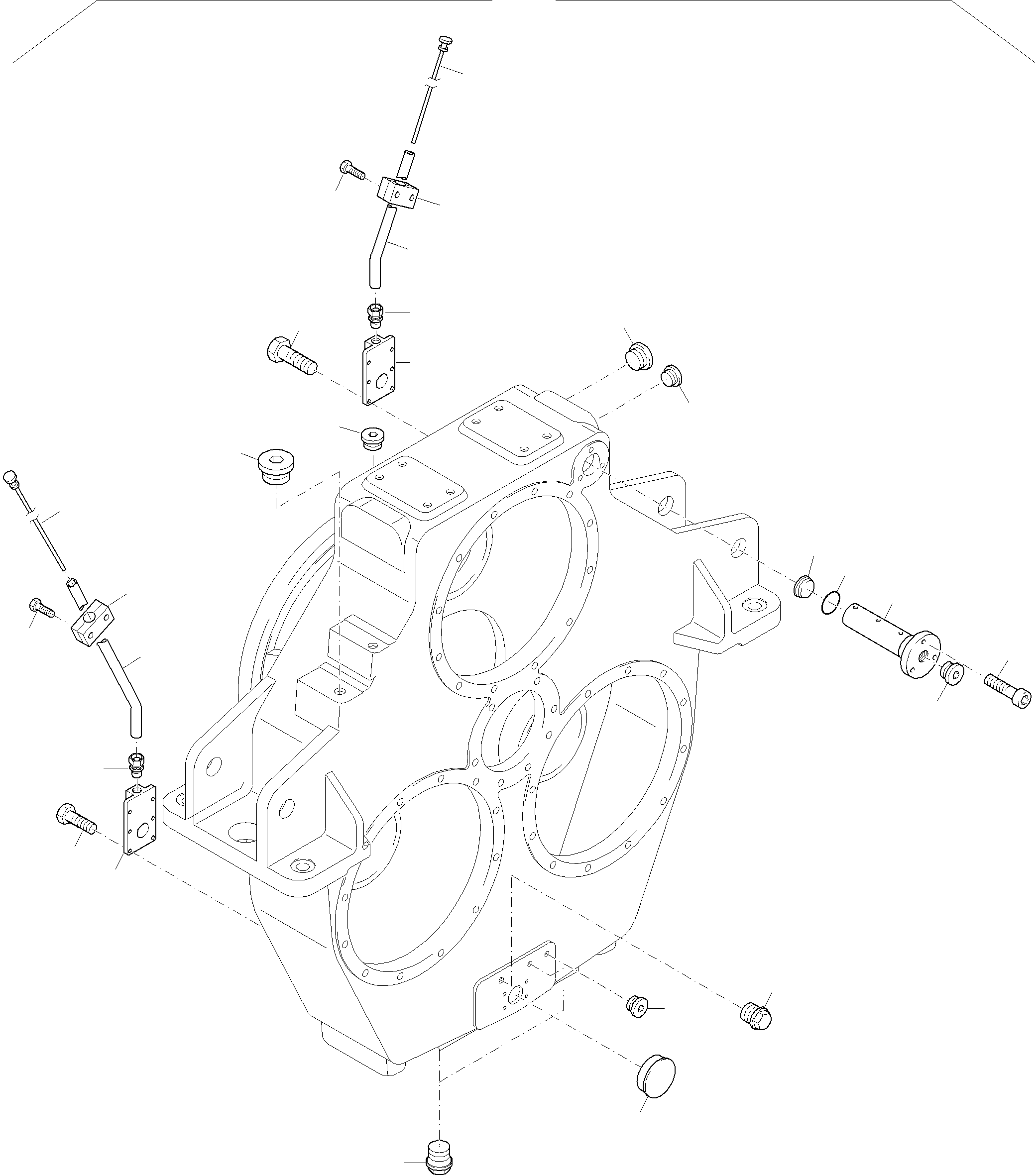 Komatsu parts book diagram for PC 7000-6E 35 003 11.06.2019: PUMP DISTRIBUTOR GEAR