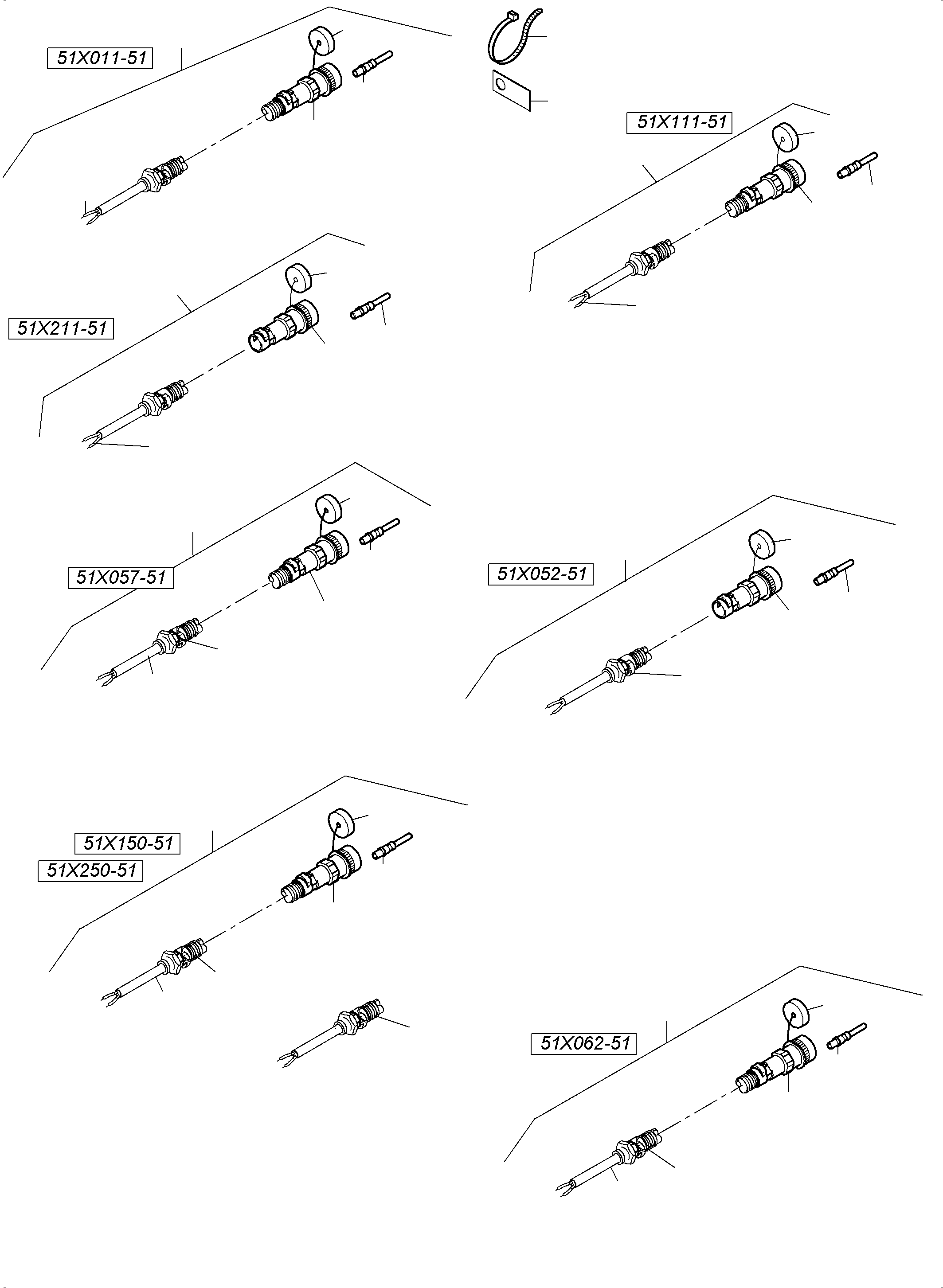 Komatsu parts book diagram for PC 7000-6E 35 003 11.06.2019: SWITCH CABINET ORT 51