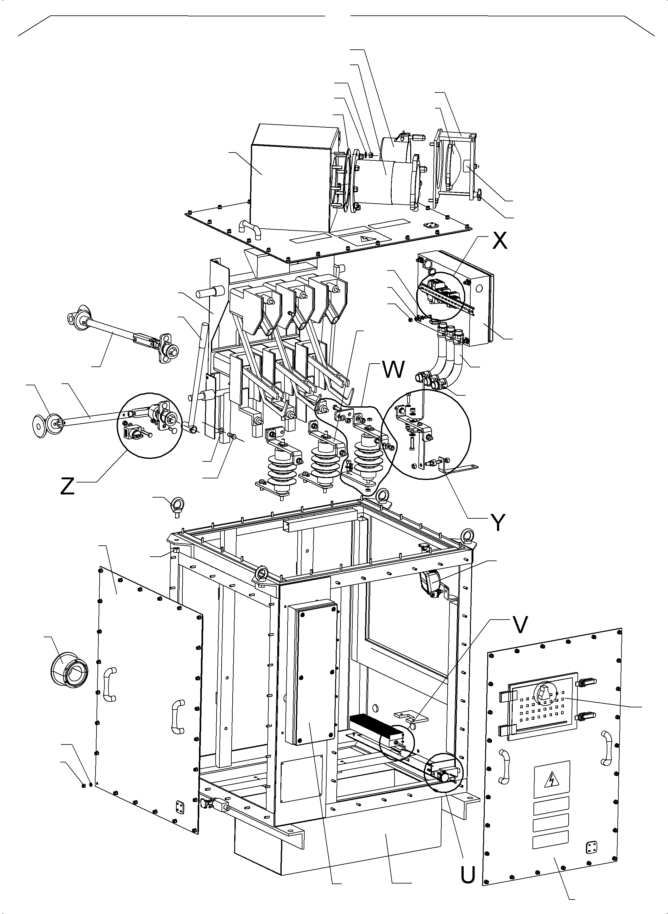 Komatsu parts book diagram for PC 7000-6E 35 003 11.06.2019: JUNCTION BOX