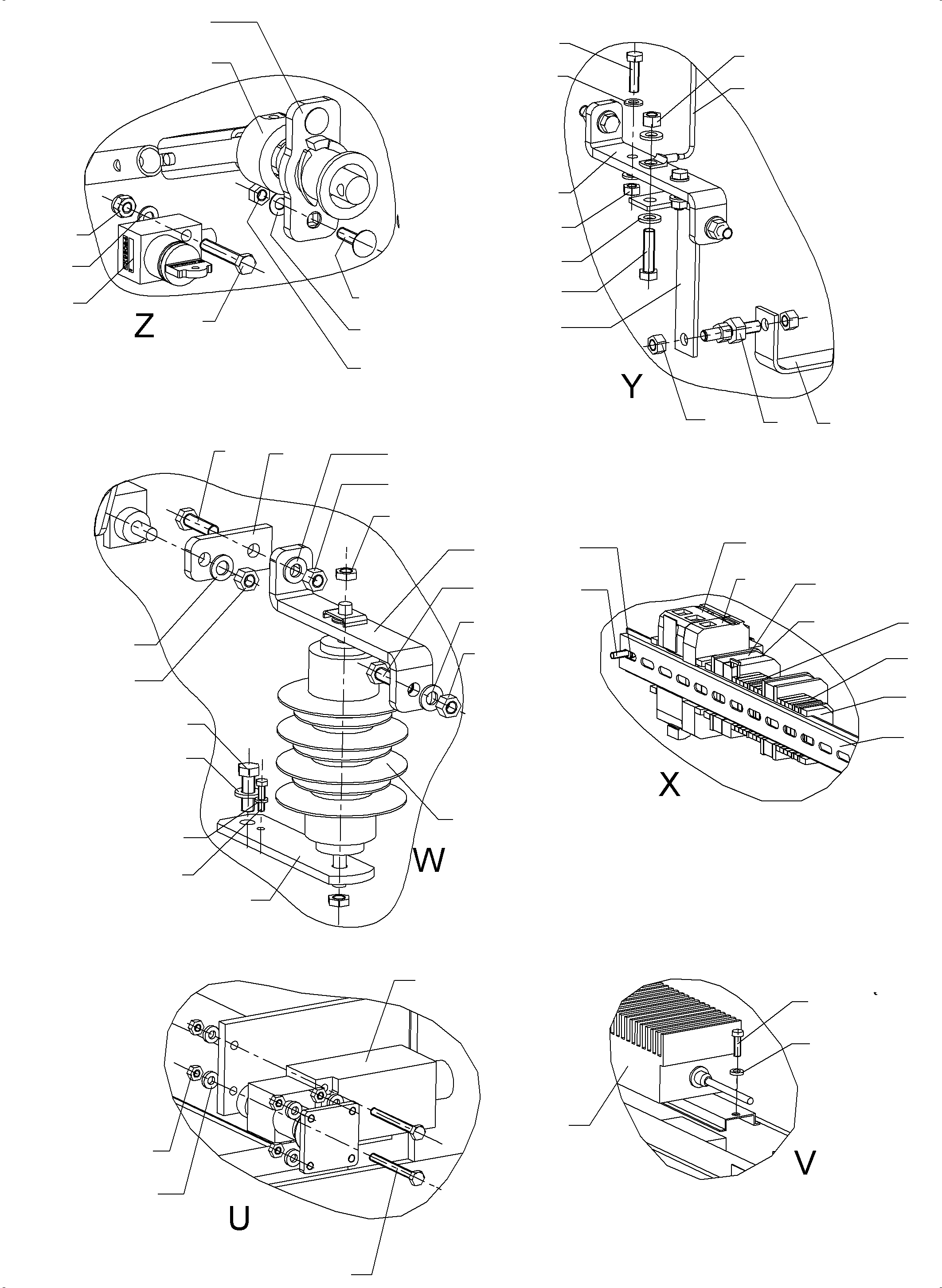 Komatsu parts book diagram for PC 7000-6E 35 003 11.06.2019: JUNCTION BOX