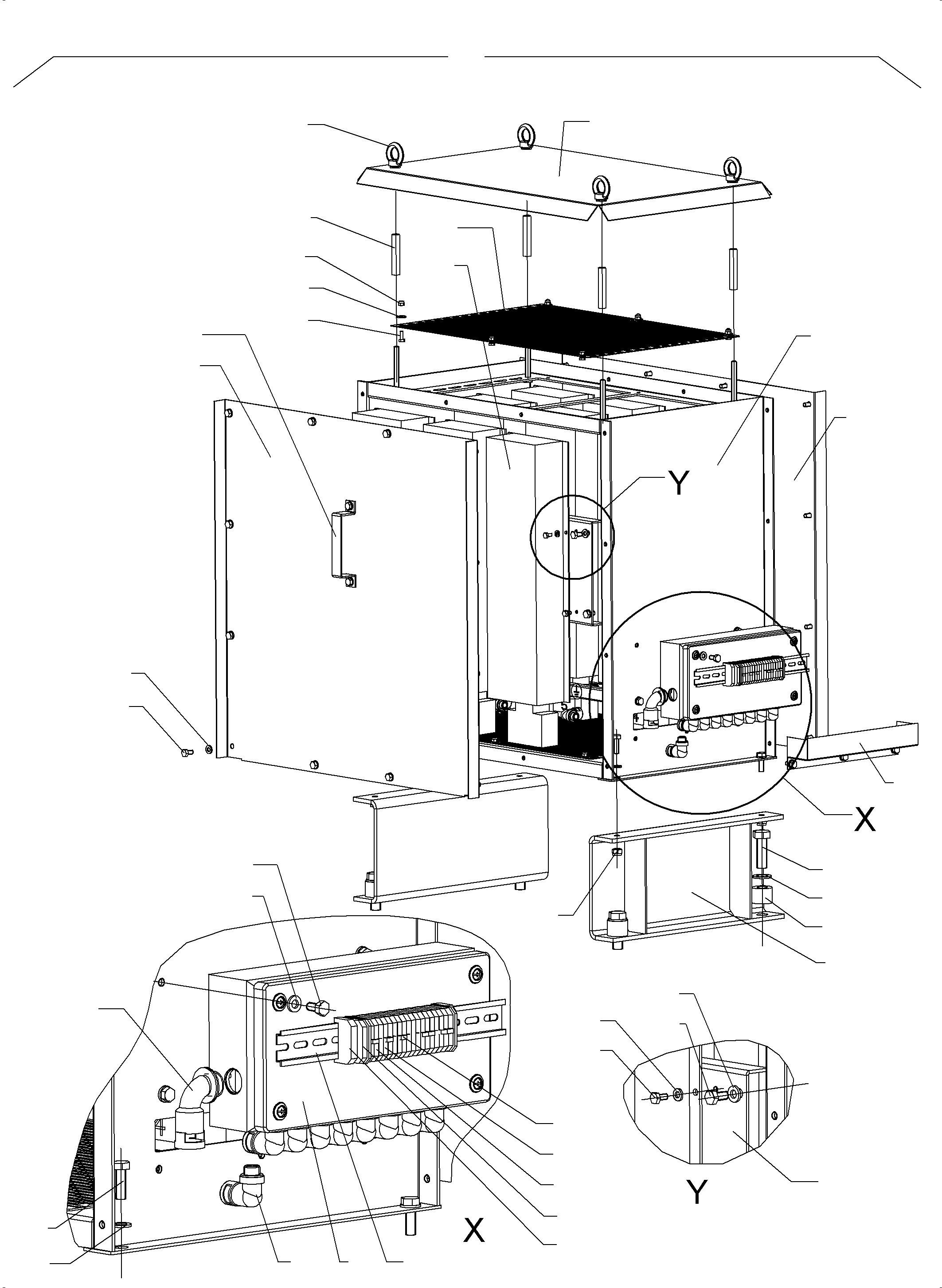 Komatsu parts book diagram for PC 7000-6E 35 003 11.06.2019: ROTOR RESISTOR