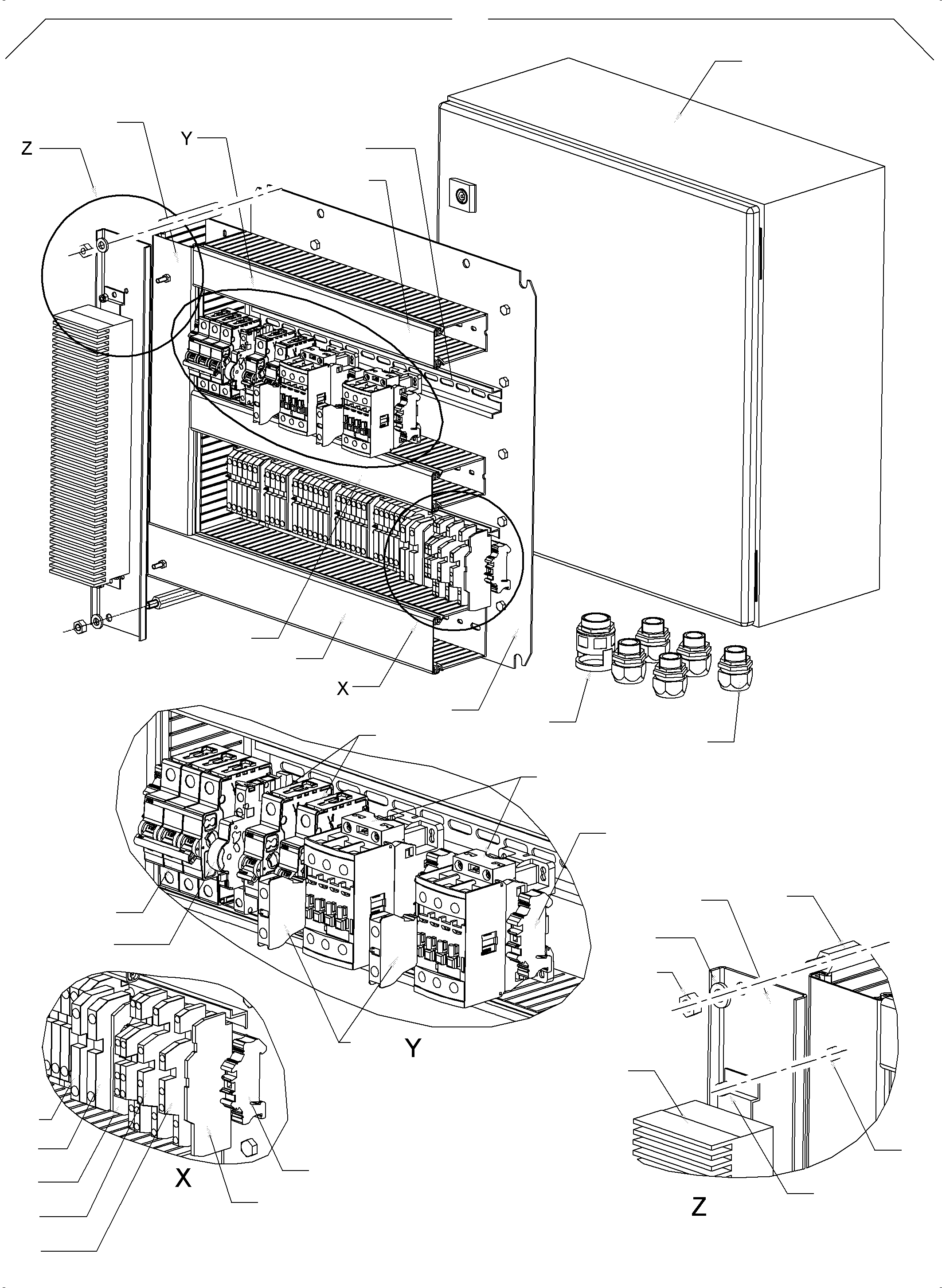 Komatsu parts book diagram for PC 7000-6E 35 003 11.06.2019: SWITCH BOX