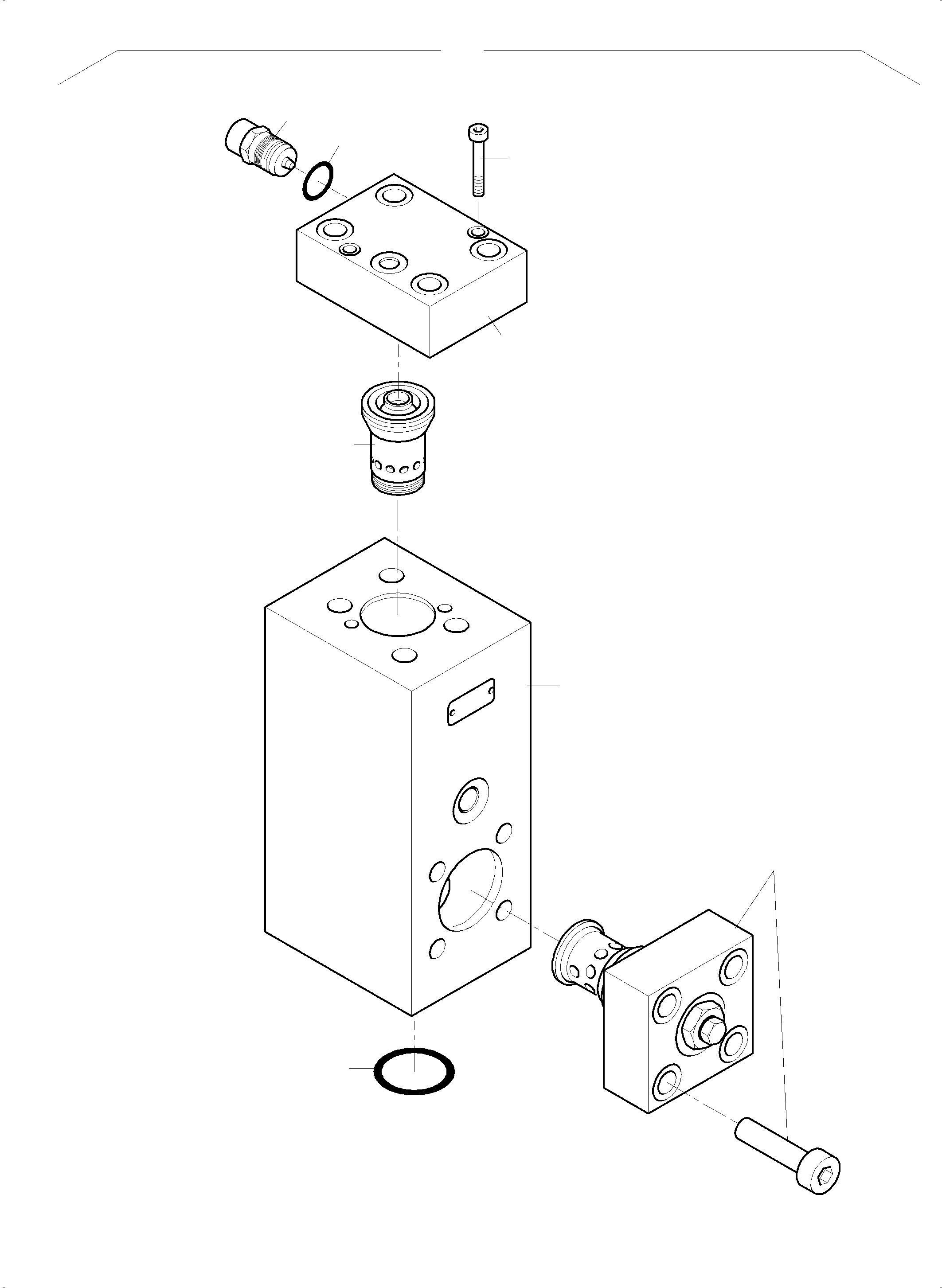 Komatsu parts book diagram for PC 7000-6E 35 003 11.06.2019: THROTTLE CHECK VALVE