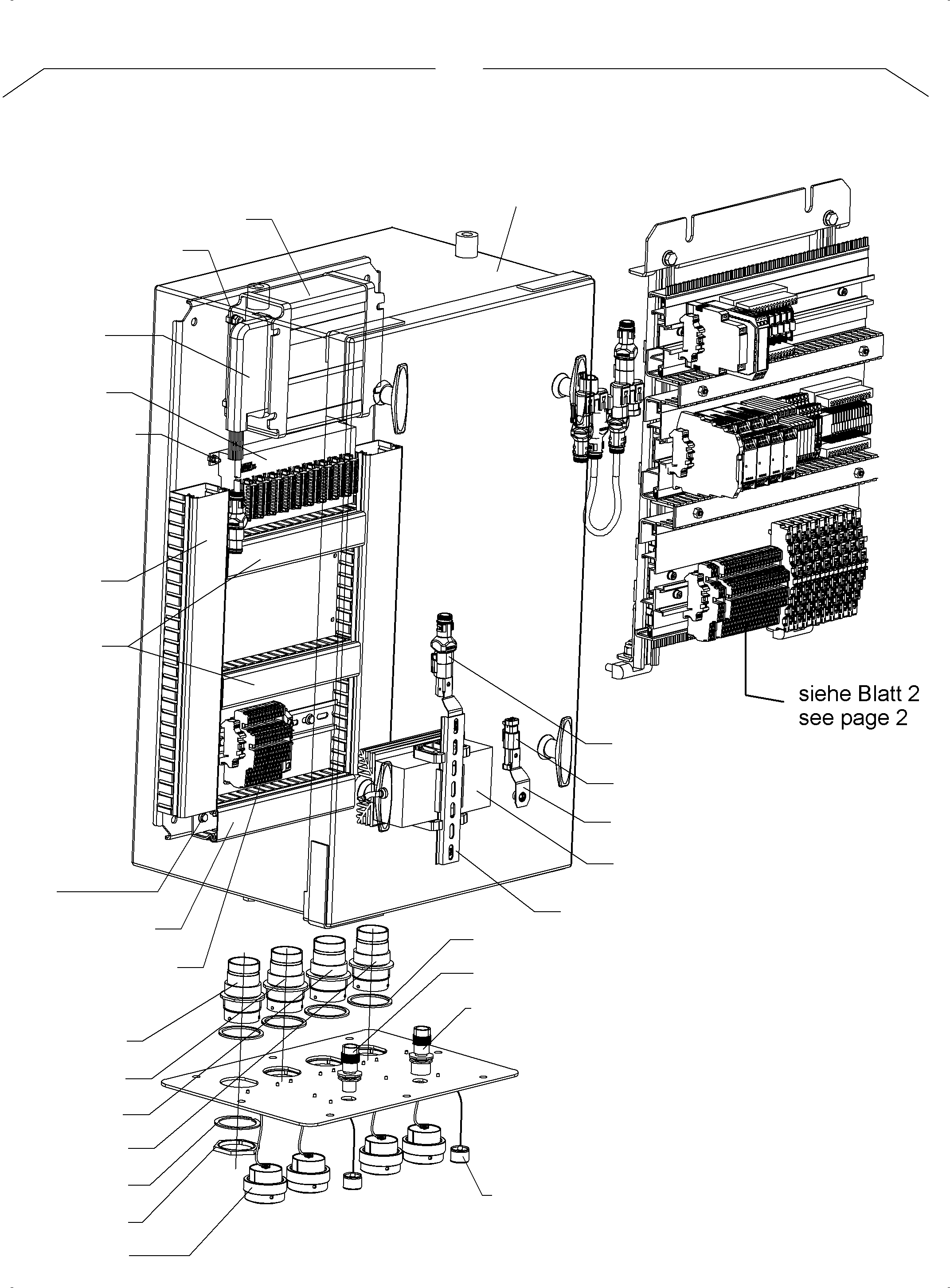 Komatsu parts book diagram for PC 7000-6E 35 003 11.06.2019: SWITCH BOX