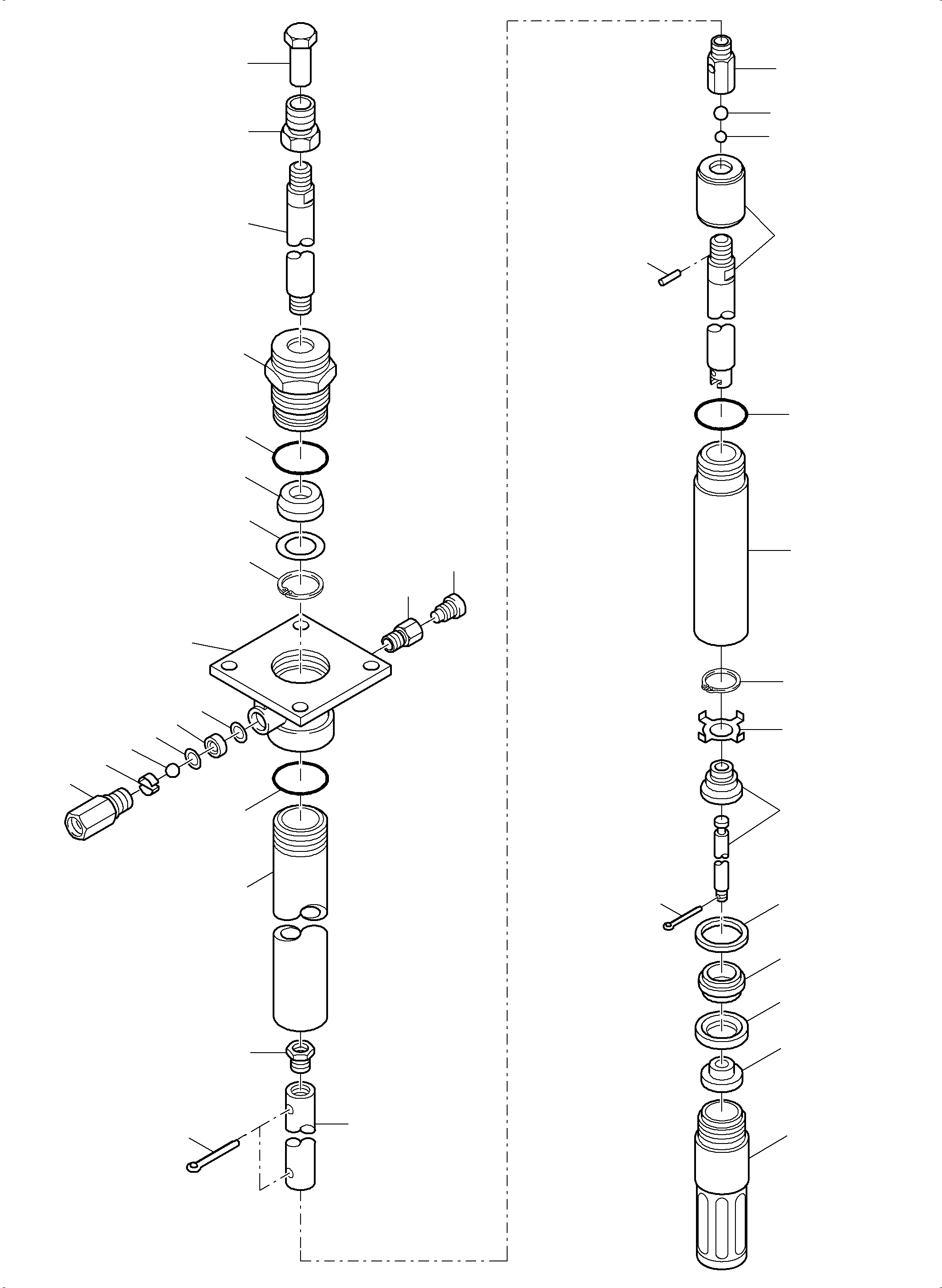 Komatsu parts book diagram for PC3000-6 S/N 46213: LUBE PUMP