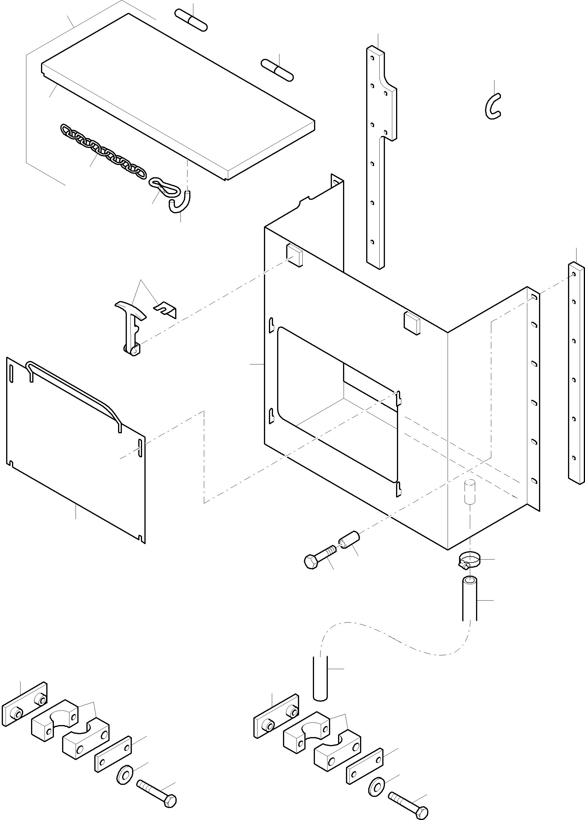 Excavators Mining Komatsu / PC4000-6 S/N 58102(G58102) / Fuel Lines with separator(355-1290f : 355-1290f)